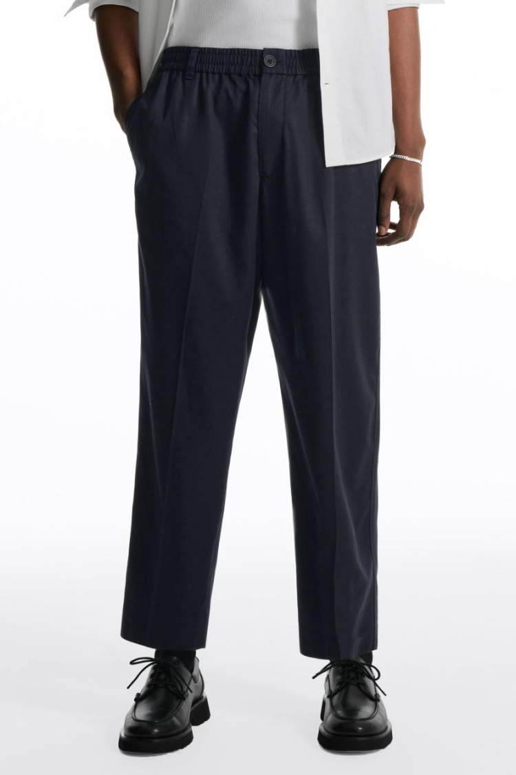 relaxed fit trousers