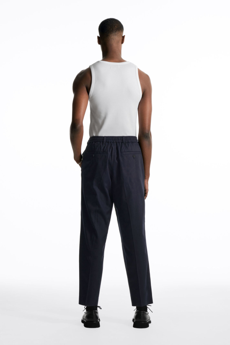 relaxed fit trousers