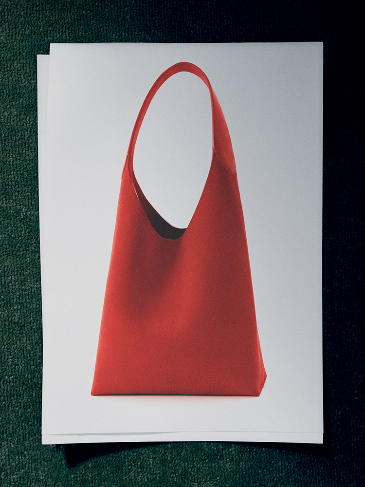  KLEINE SERIF TOTE BAG - VELOURSLEDER