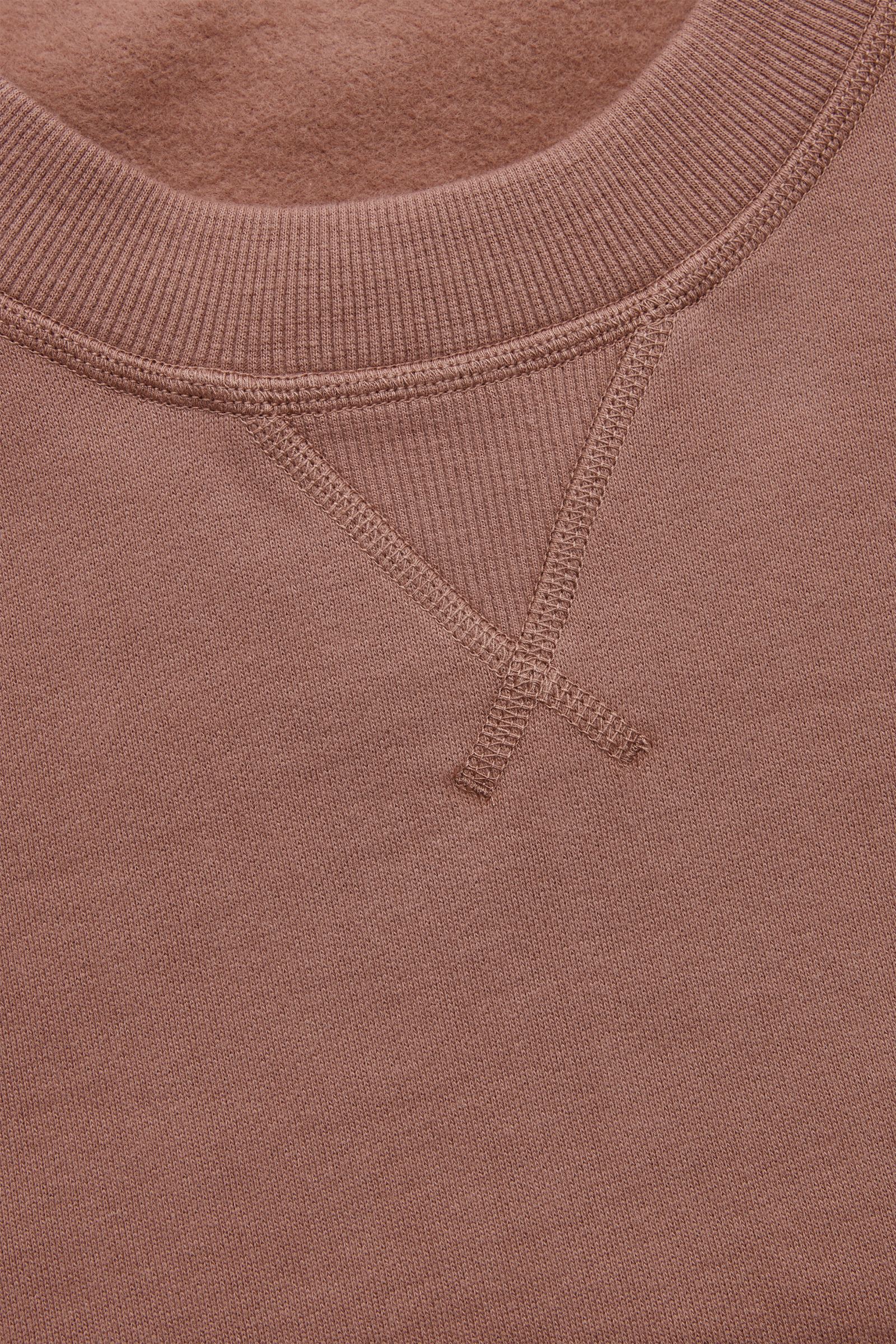 BRUSHED ORGANIC COTTON RELAXED SWEATSHIRT 起毛オーガニックコットン リラックススウェット｜COS コス  公式オンラインストア