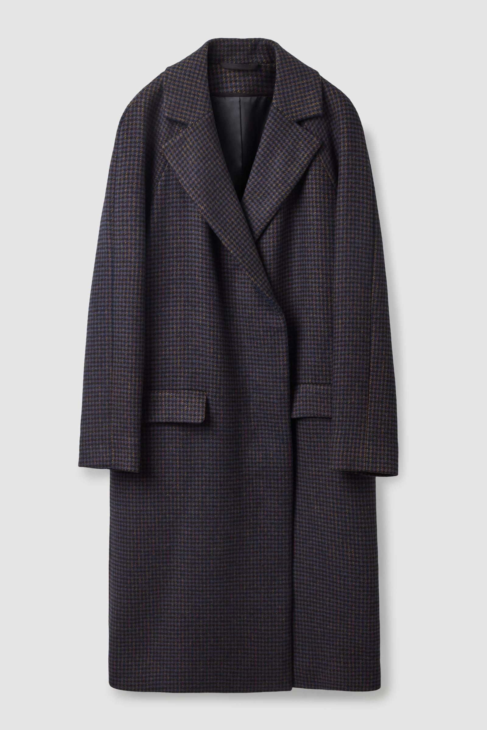 HOUNDSTOOTH WOOL-MIX COAT ハウンドストゥースウール 