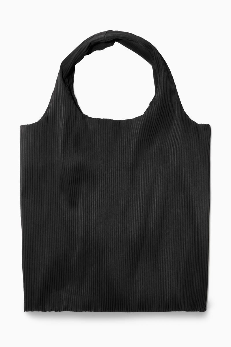 PLEATED TOTE BAG