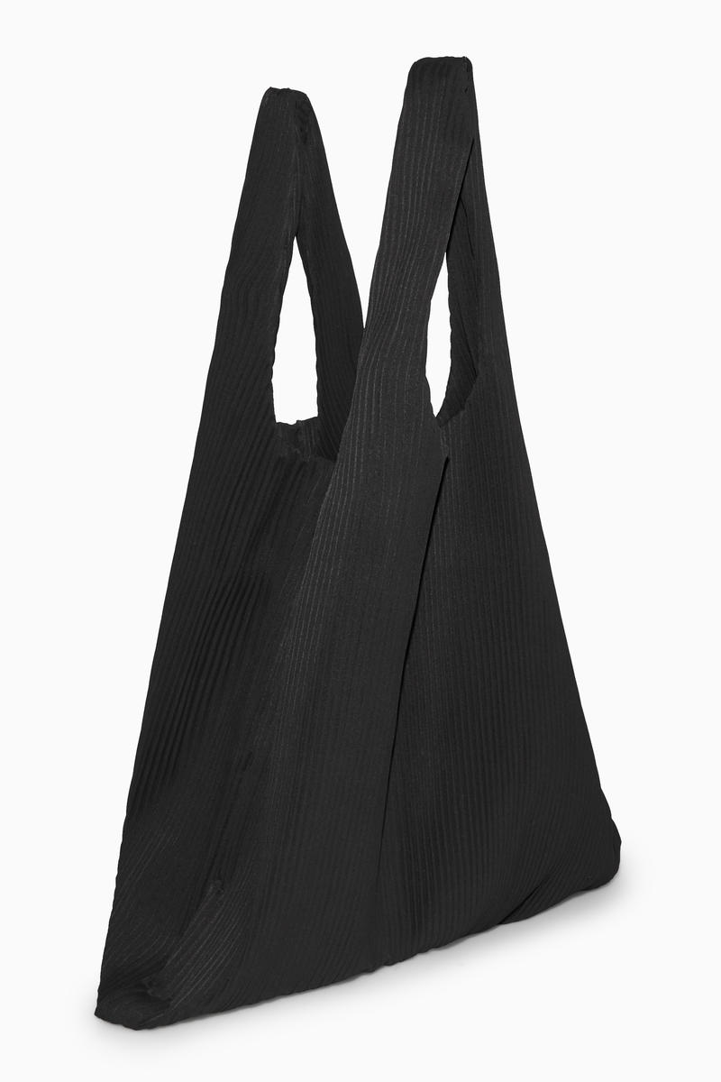 PLEATED TOTE BAG