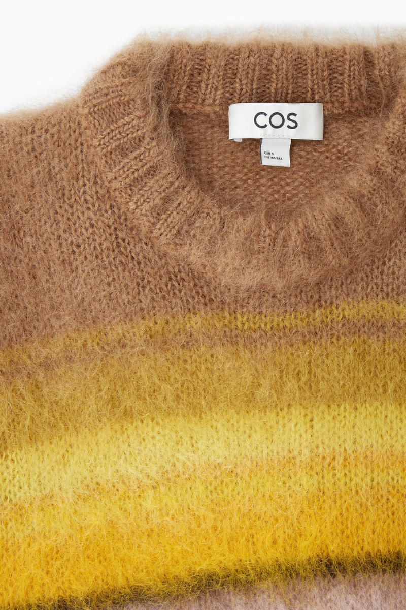 REGULAR-FIT MOHAIR JUMPER