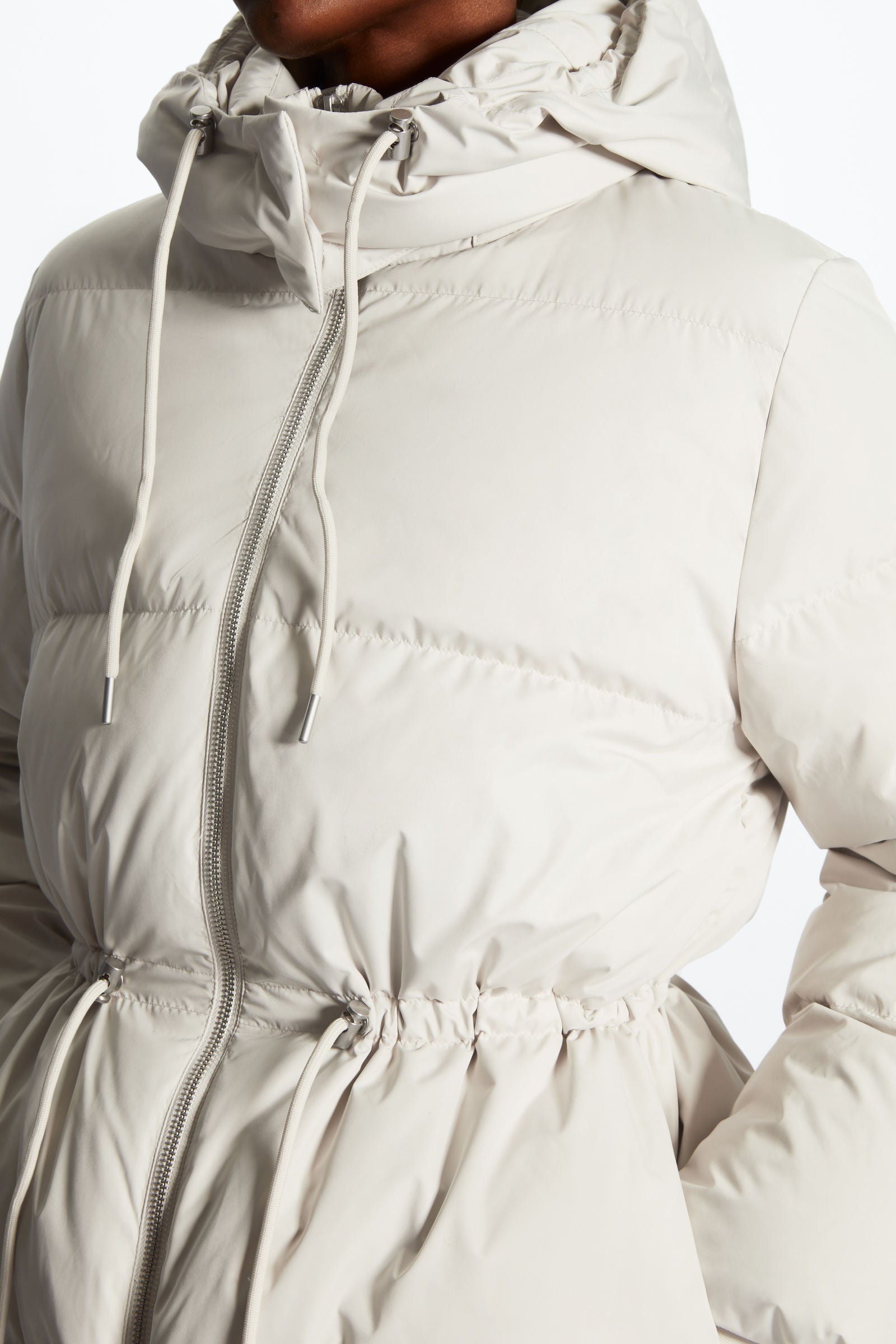 gallery faux down utility puffer coat