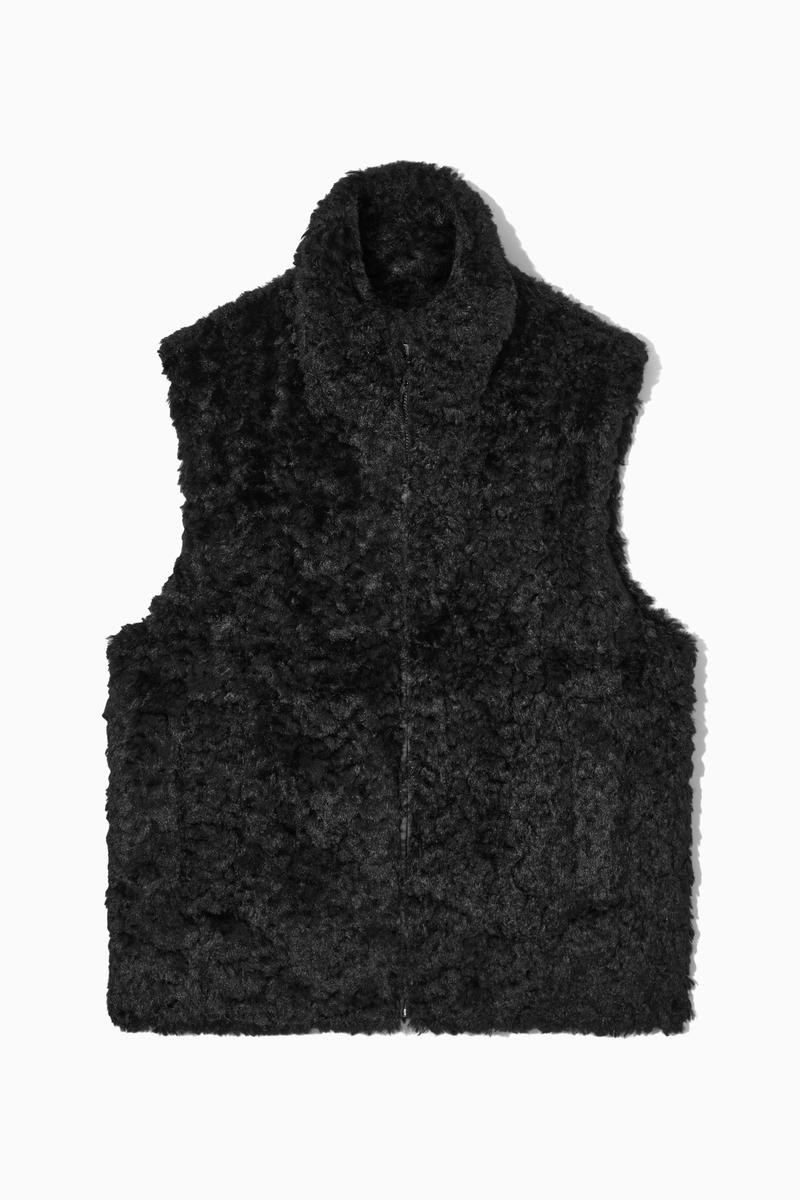 TEDDY ZIP-UP GILET