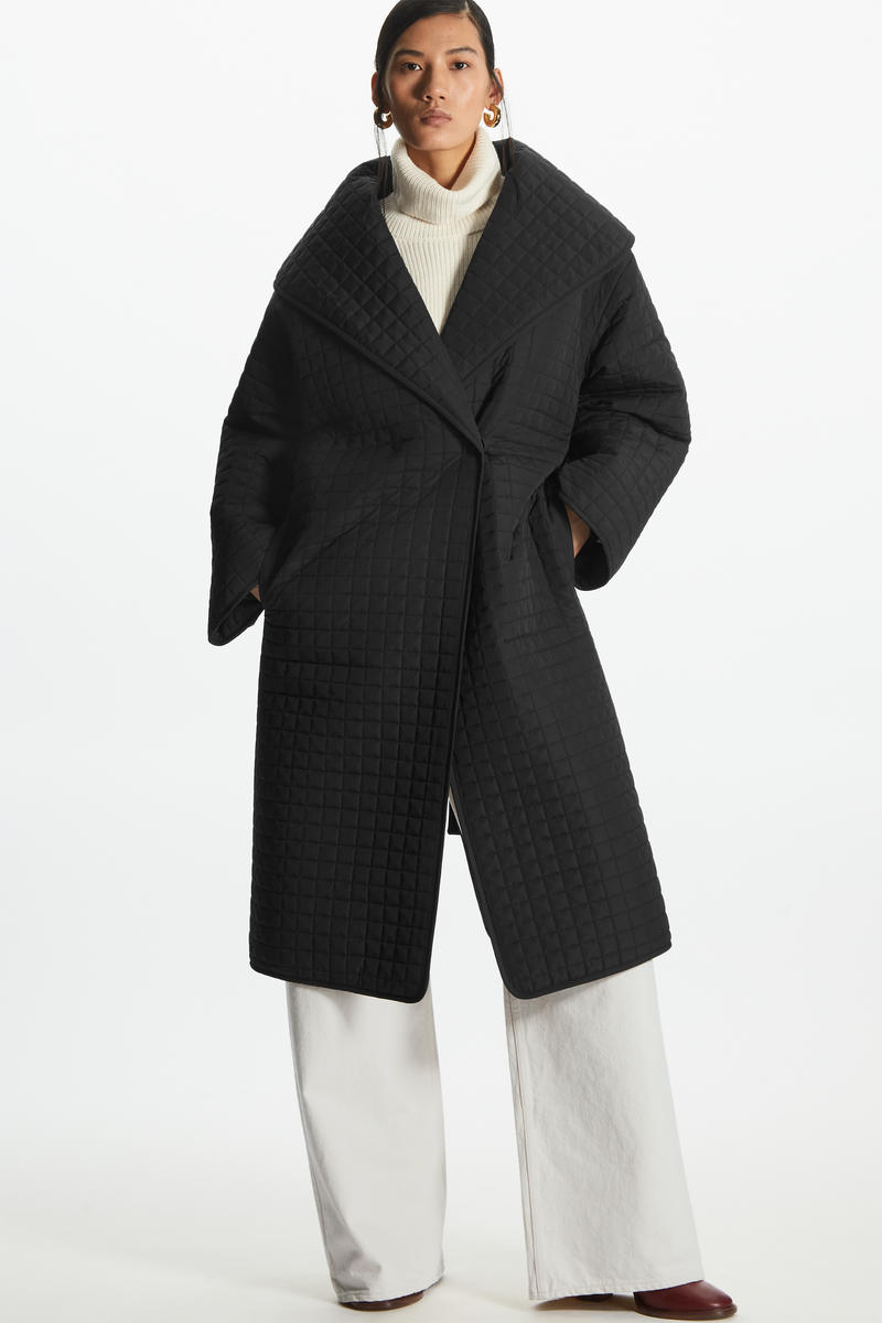 LONGLINE QUILTED LINER COAT