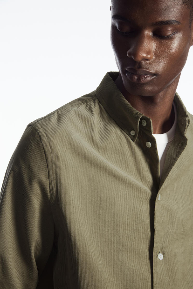 REGULAR-FIT CORDUROY SHIRT