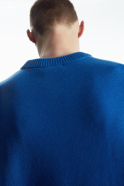 RELAXED-FIT MERINO WOOL JUMPER リラックスフィット メリノウール