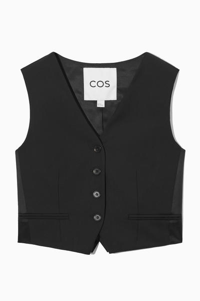 BELTED WOOL WAISTCOAT ベルト付きウールベスト｜COS コス 公式オンラインストア