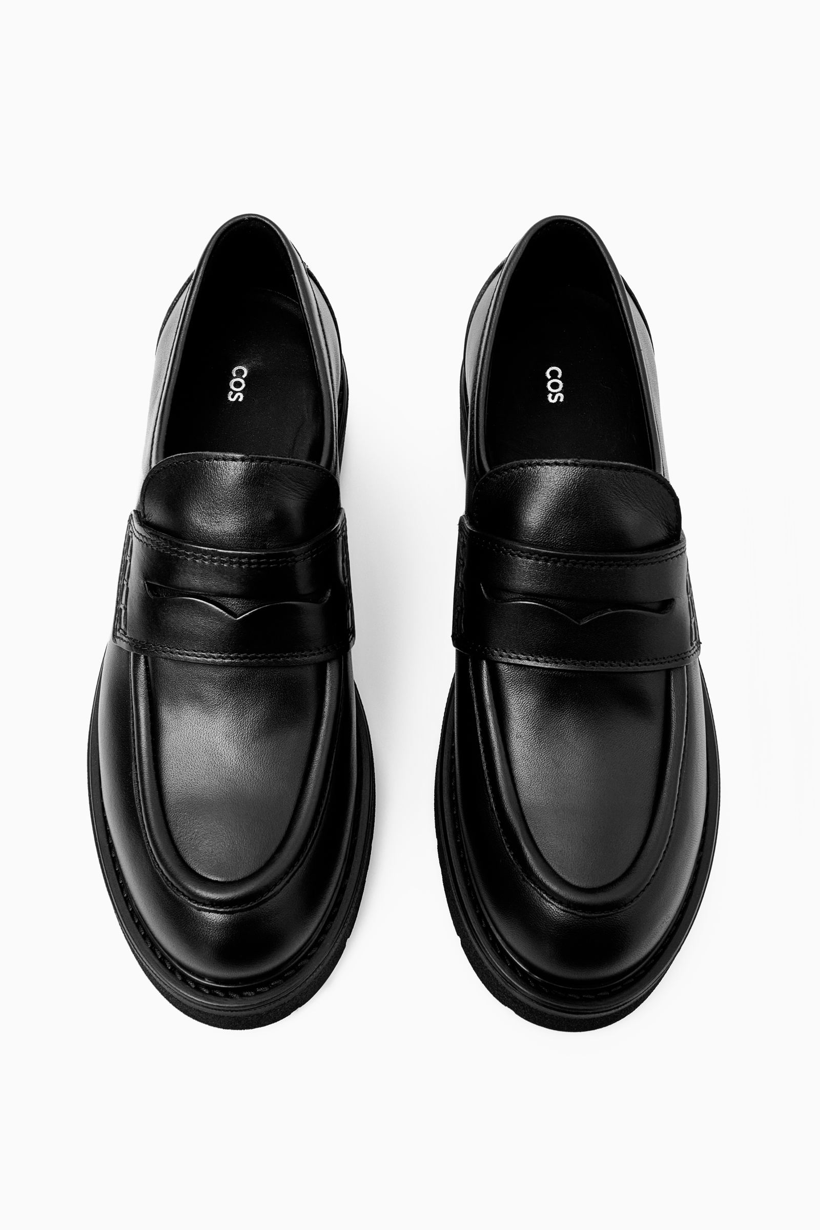 CHUNKY LEATHER PENNY LOAFERS チャンキーレザーペニー 