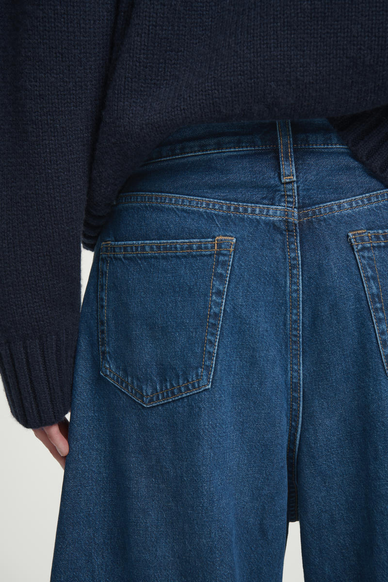 COS CASK BARREL-LEG JEANS  - リラックス