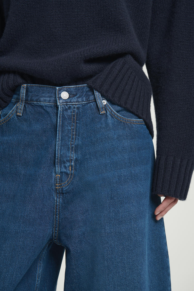 COS CASK BARREL-LEG JEANS  - リラックス