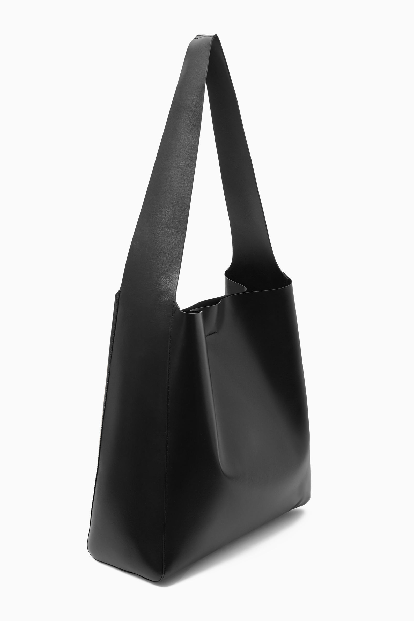 SLOUCHY SHOULDER BAG - LEATHER ショルダーバッグ - レザー｜COS コス 公式オンラインストア