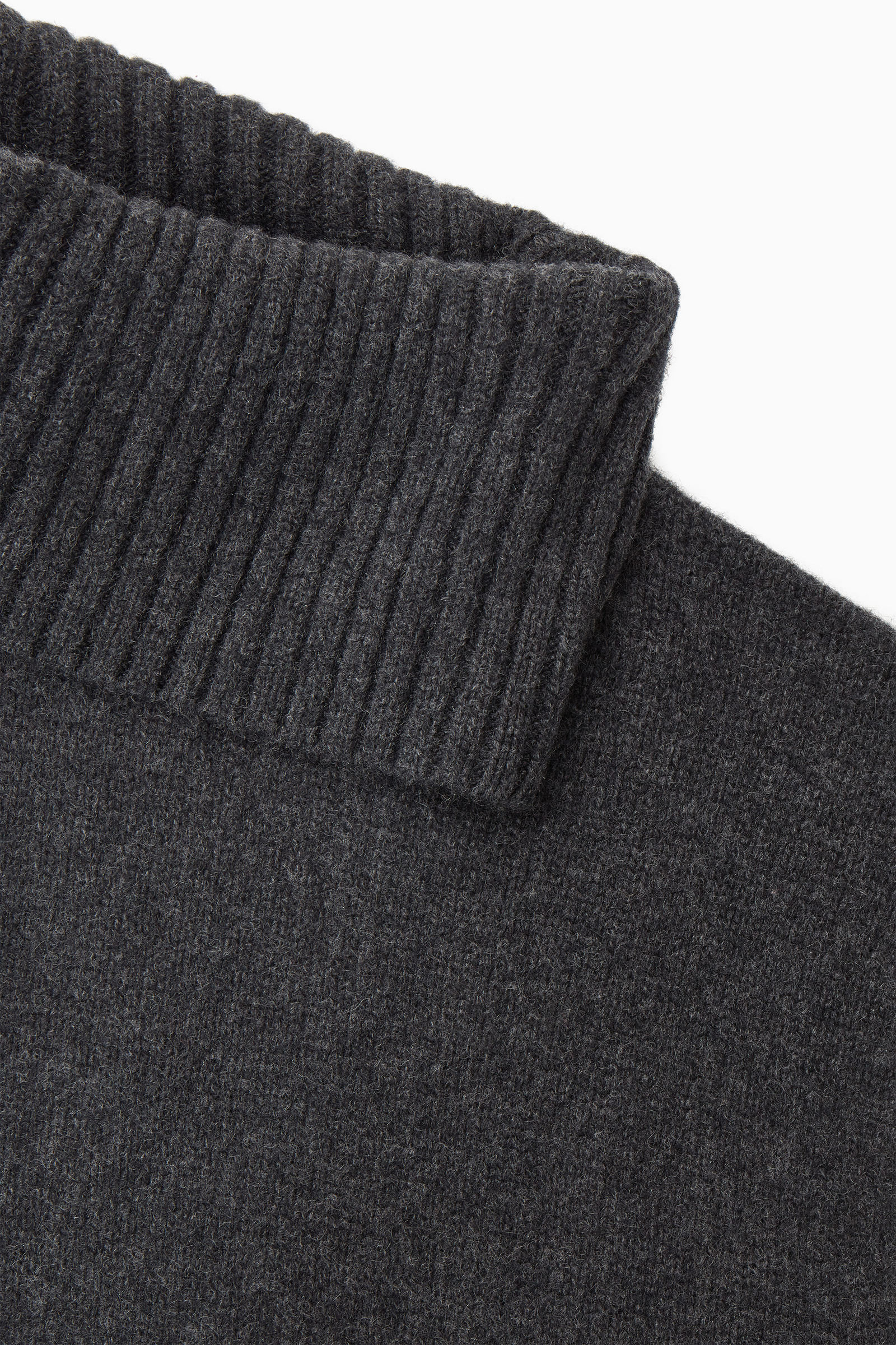 HIGH-NECK PURE CASHMERE VEST ハイネックピュアカシミヤ 