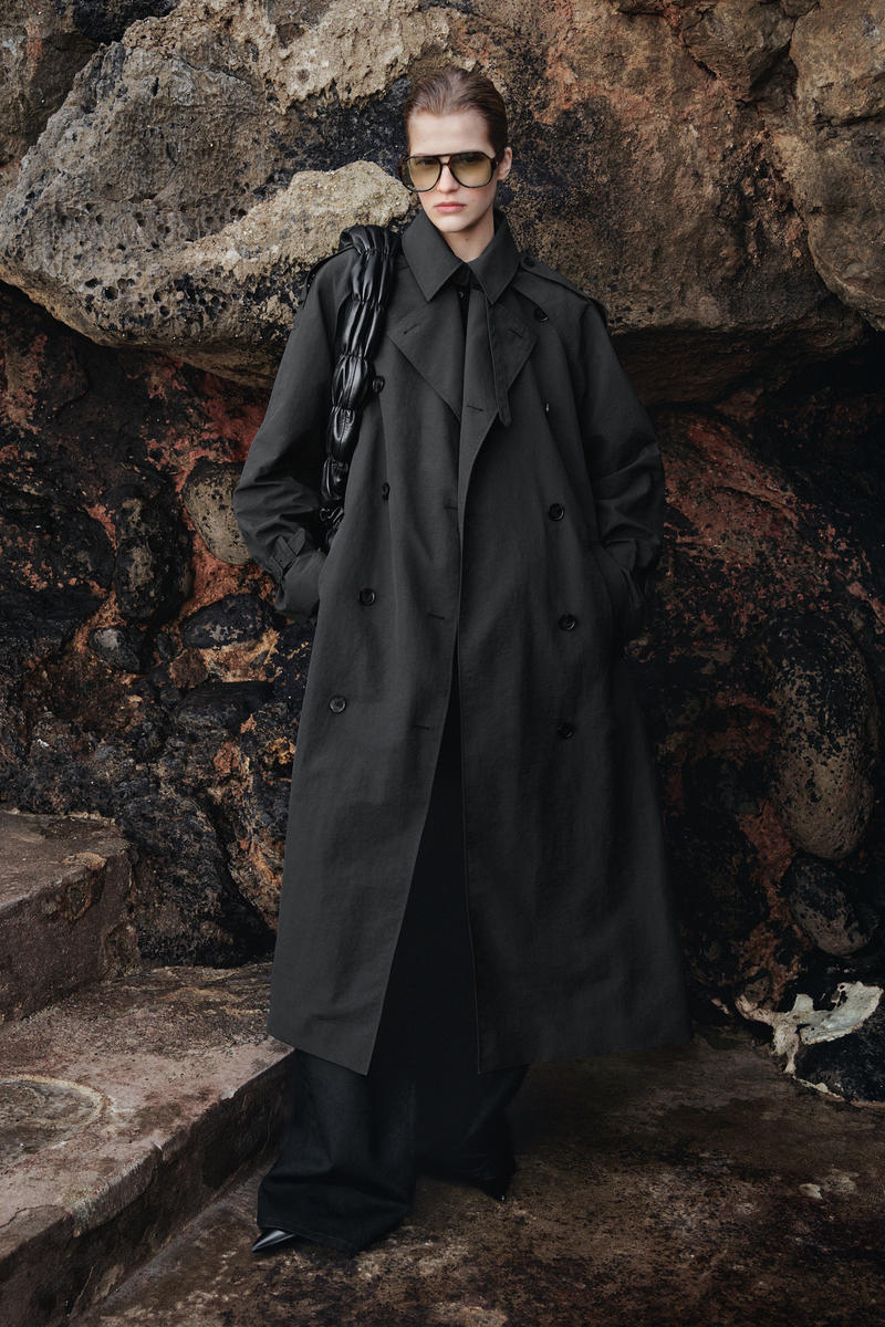 CONVERTIBLE NYLON TRENCH COAT