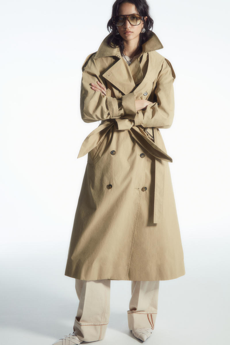 HOODED TRENCH COAT フード付きトレンチコート｜COS コス 公式オンラインストア