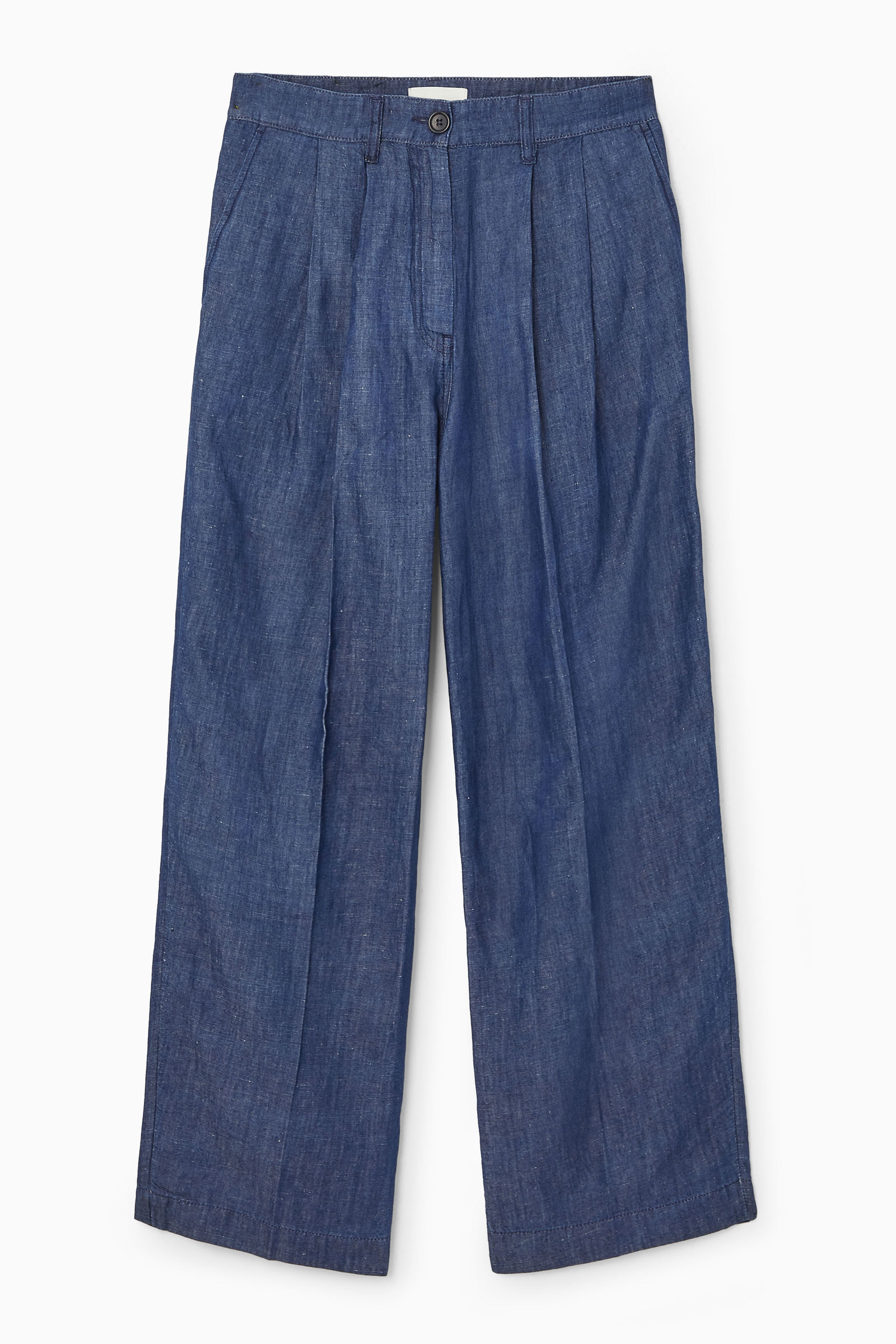 WIDE-LEG TAILORED DENIM TROUSERS ワイドレッグテーラードデニムパンツ｜COS コス 公式オンラインストア