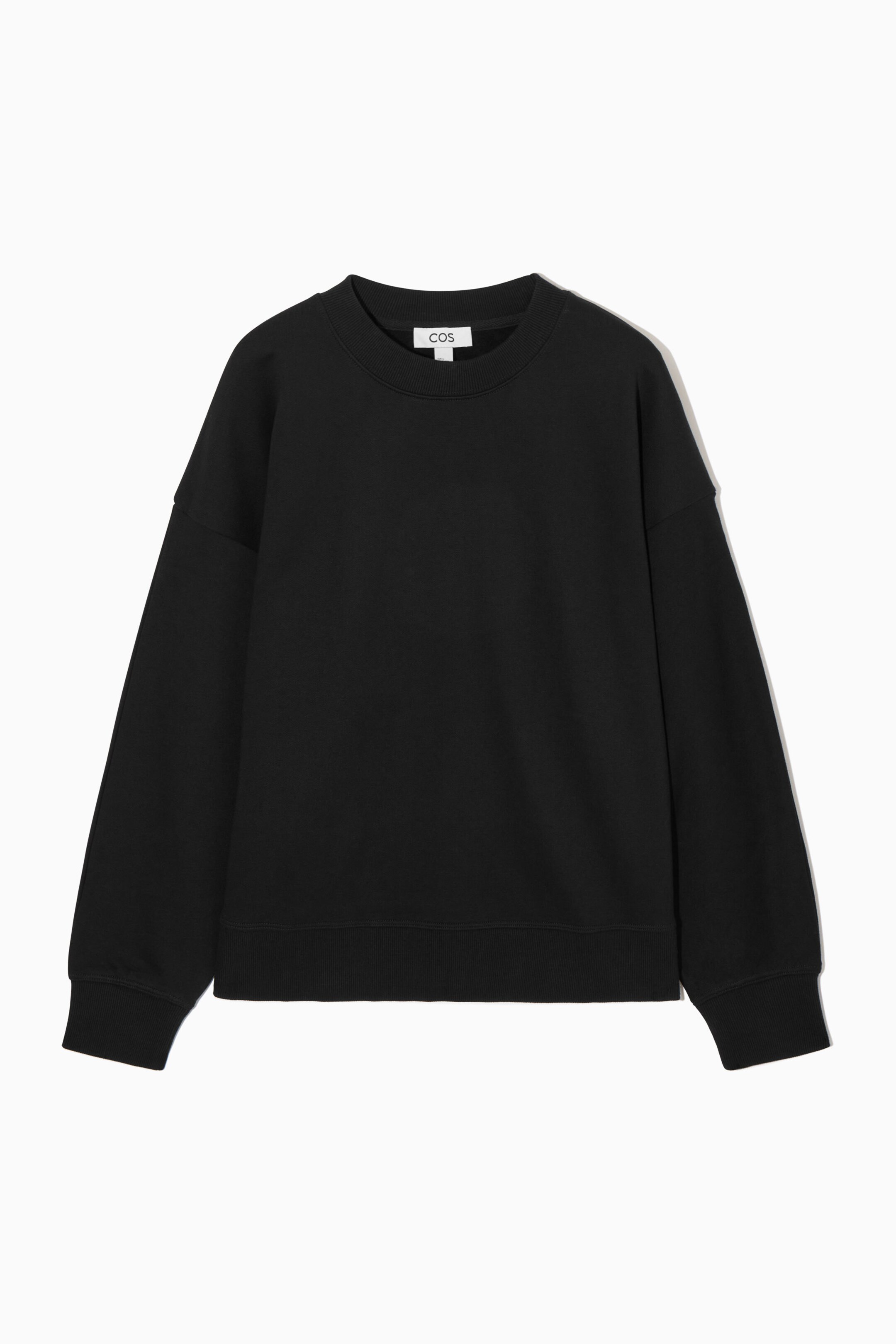 OVERSIZED FLEECE-BACK SWEATSHIRT