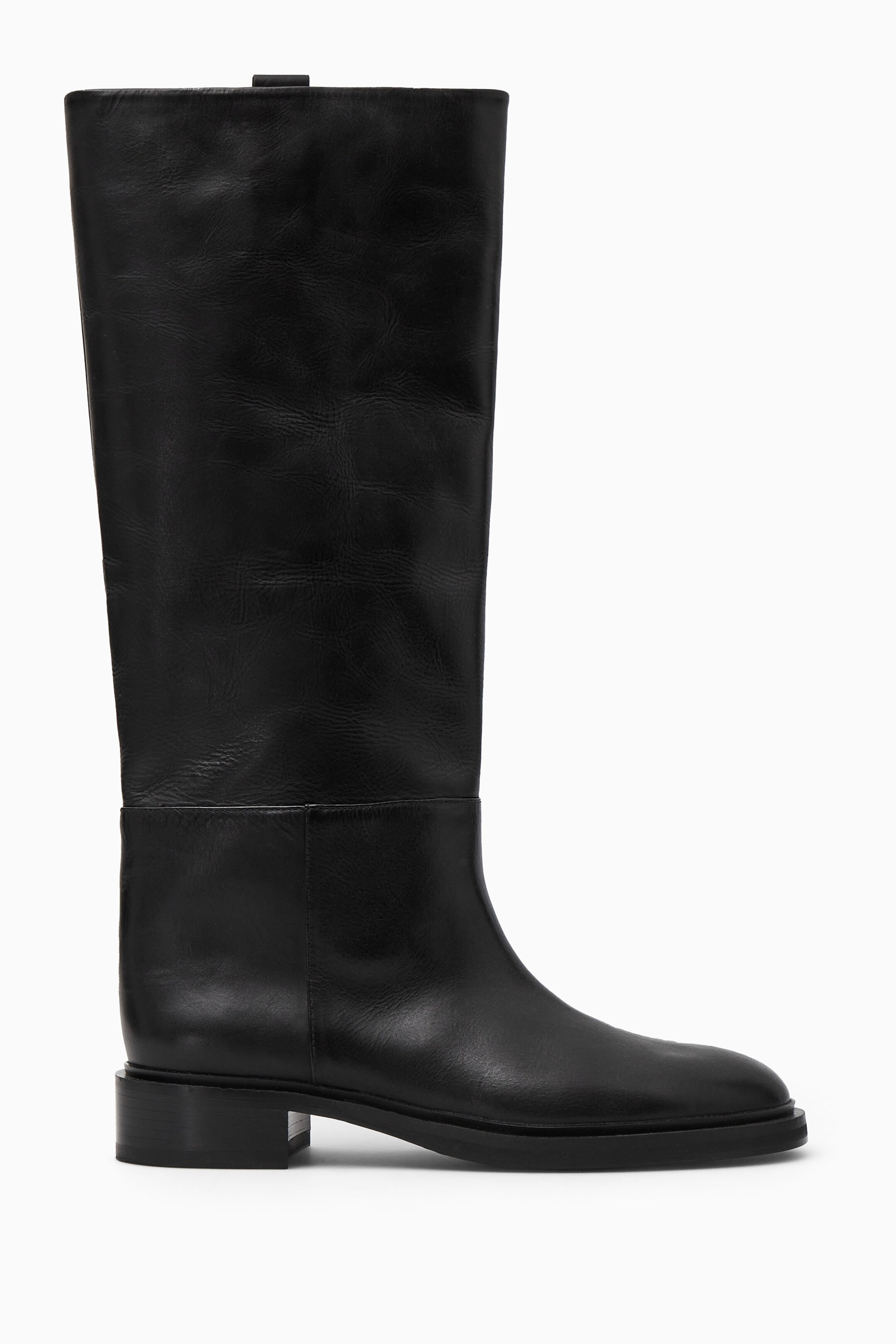 LEATHER RIDING BOOTS