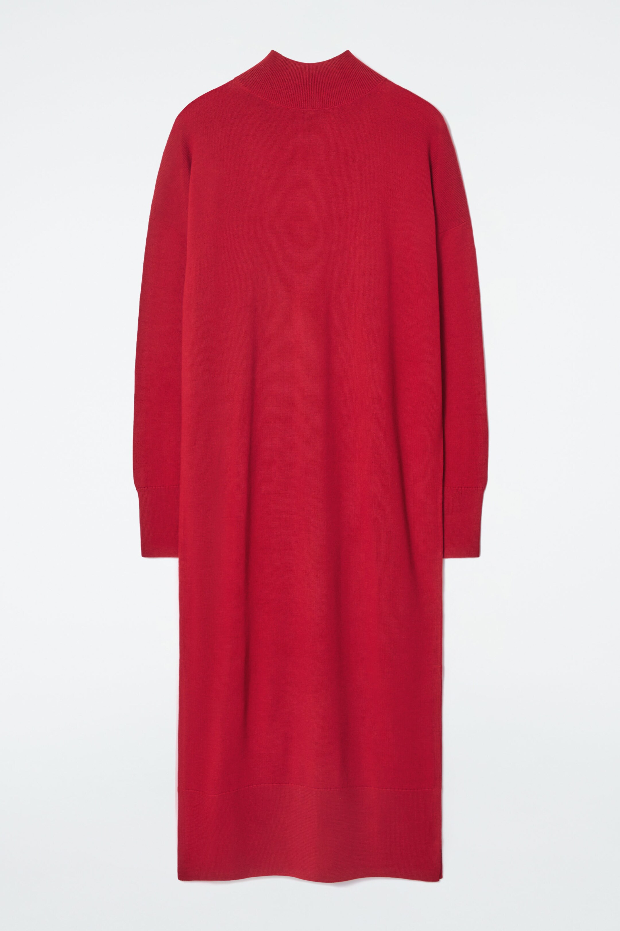 MERINO WOOL TURTLENECK DRESS