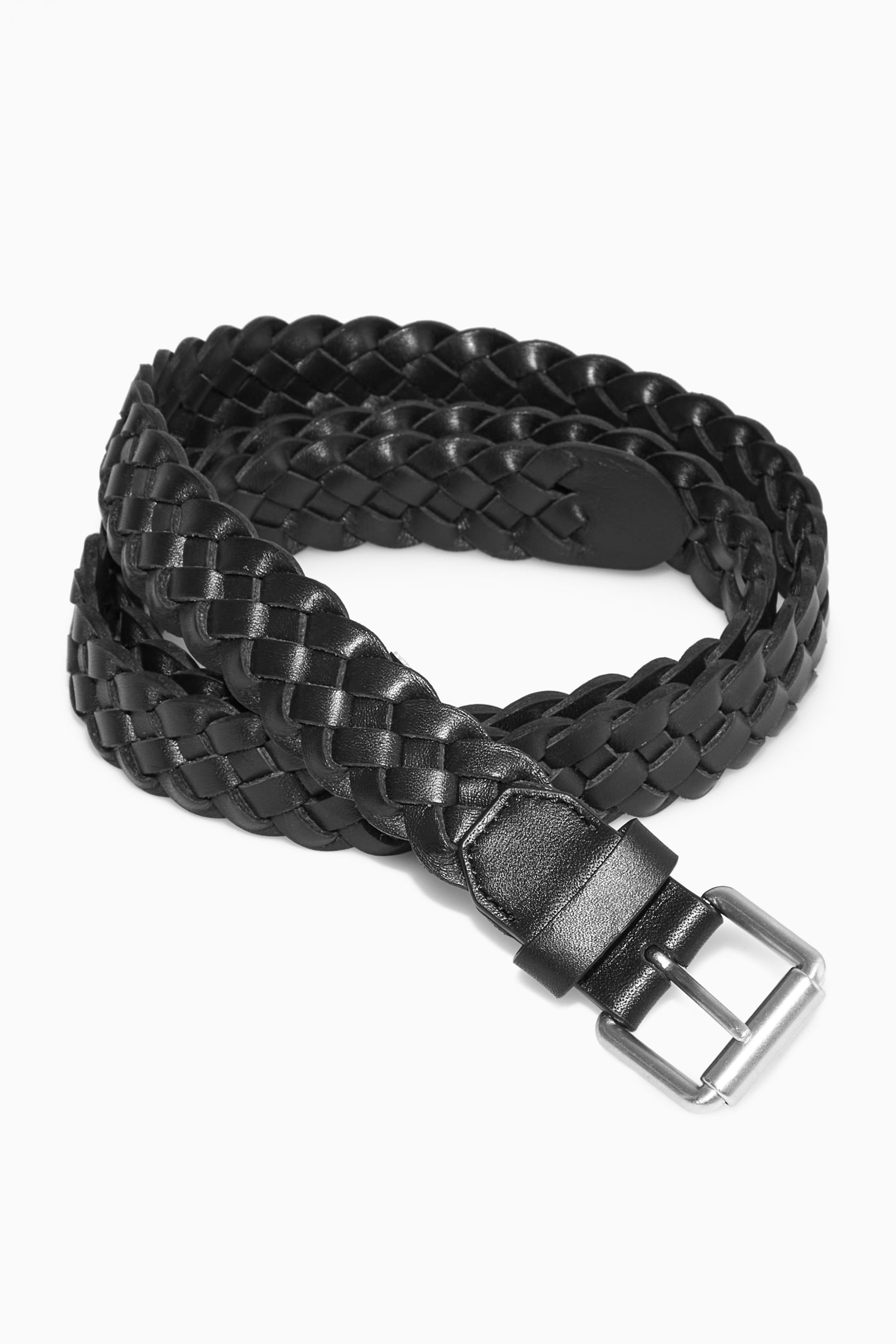 WOVEN LEATHER BELT