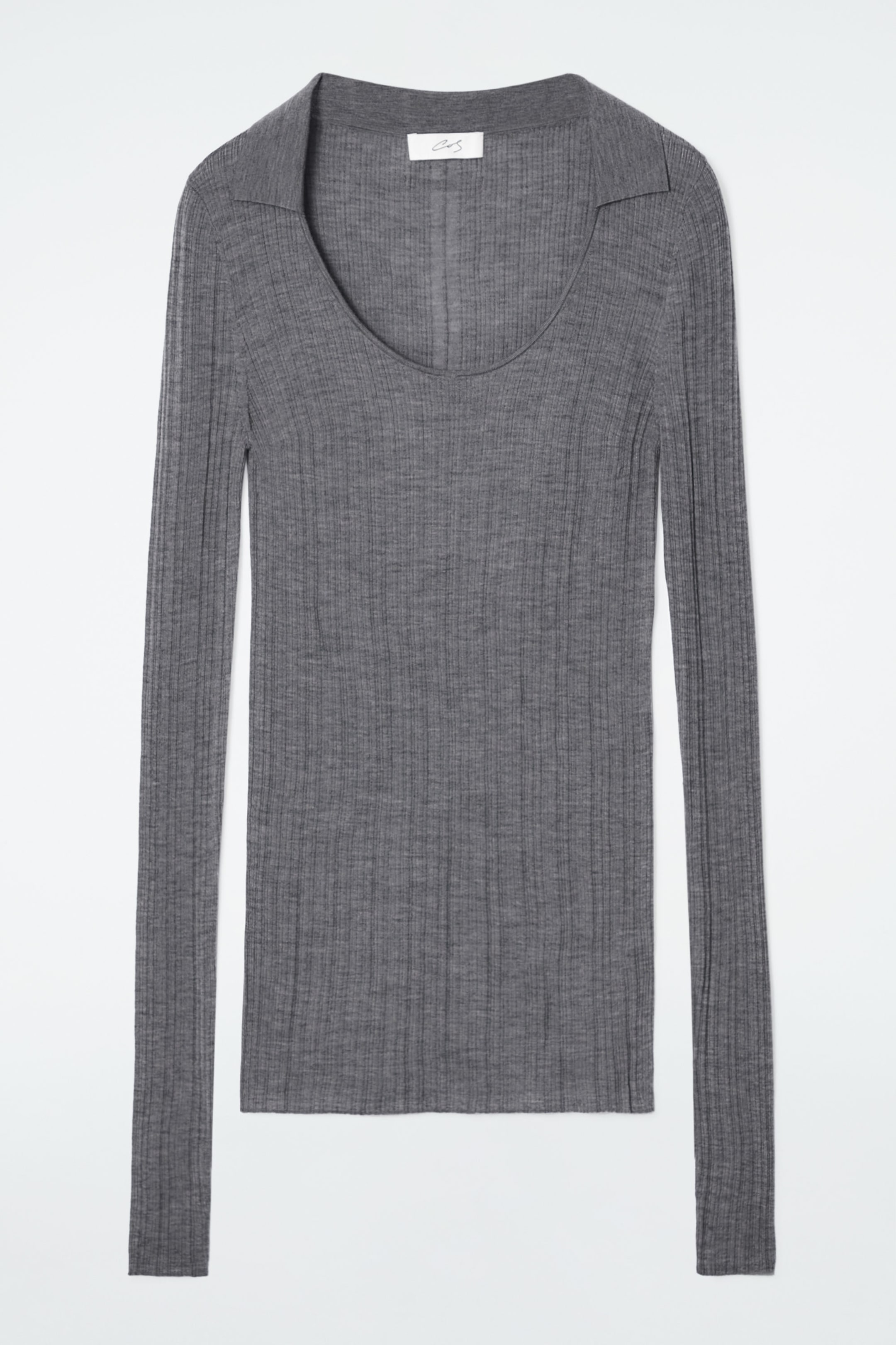 THE OPENCOLLAR MERINO WOOL TOP