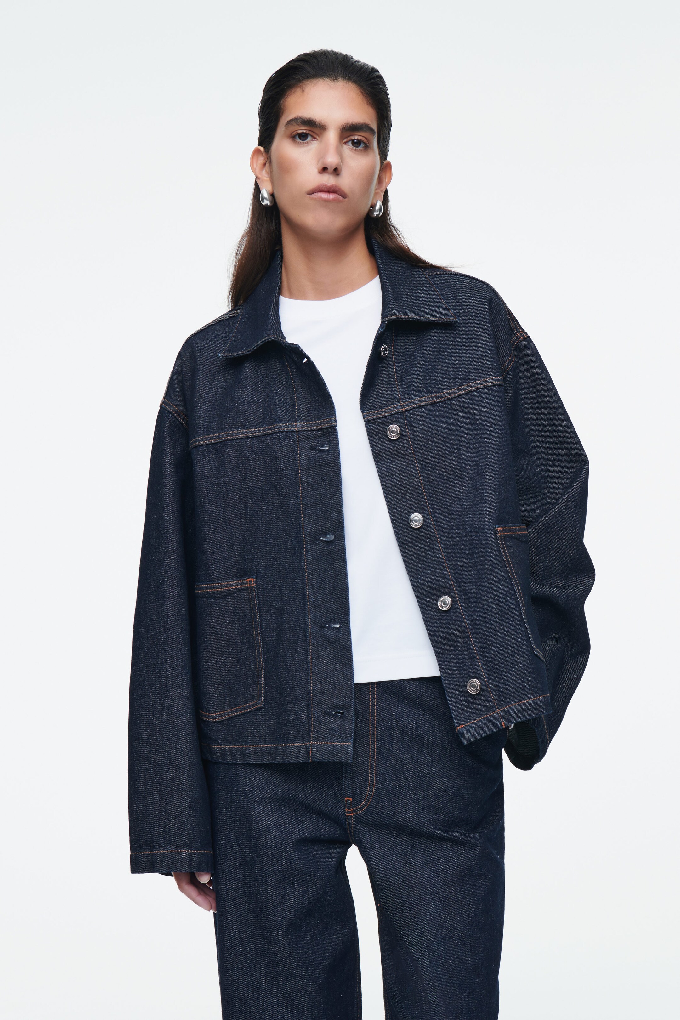 RAW DENIM JACKET