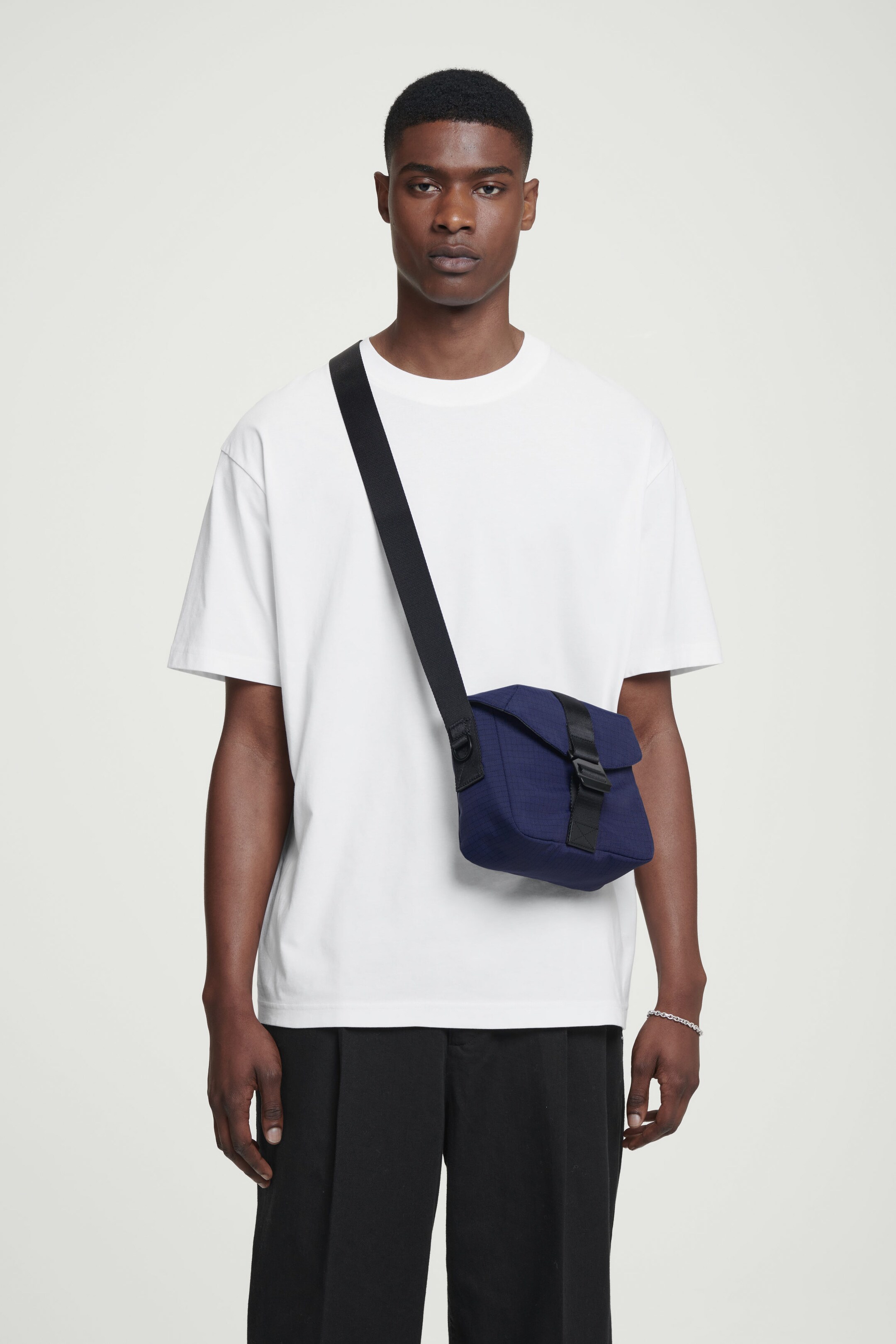 GRID CROSSBODY BAG - RIPSTOP