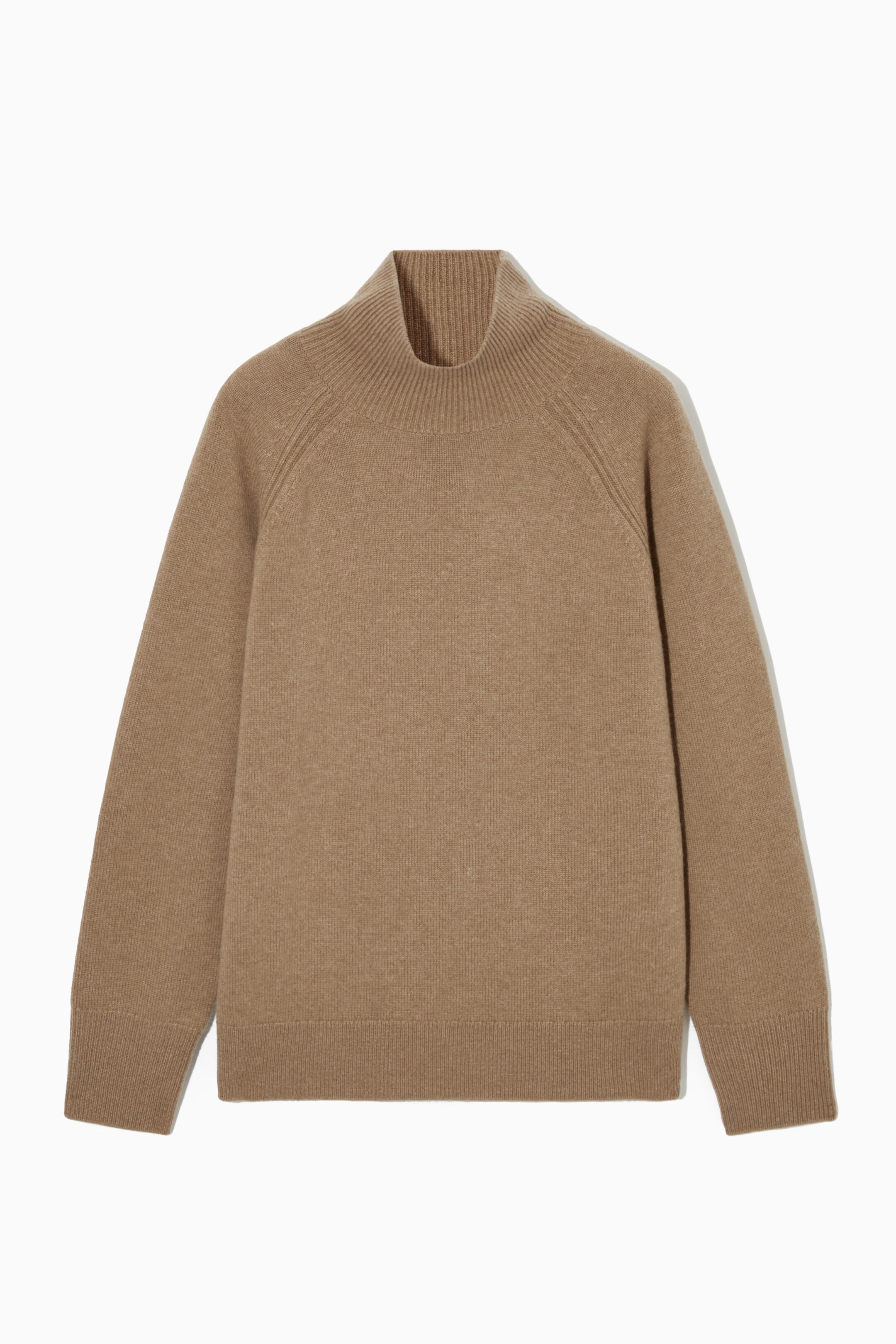 PURE CASHMERE TURTLENECK JUMPER