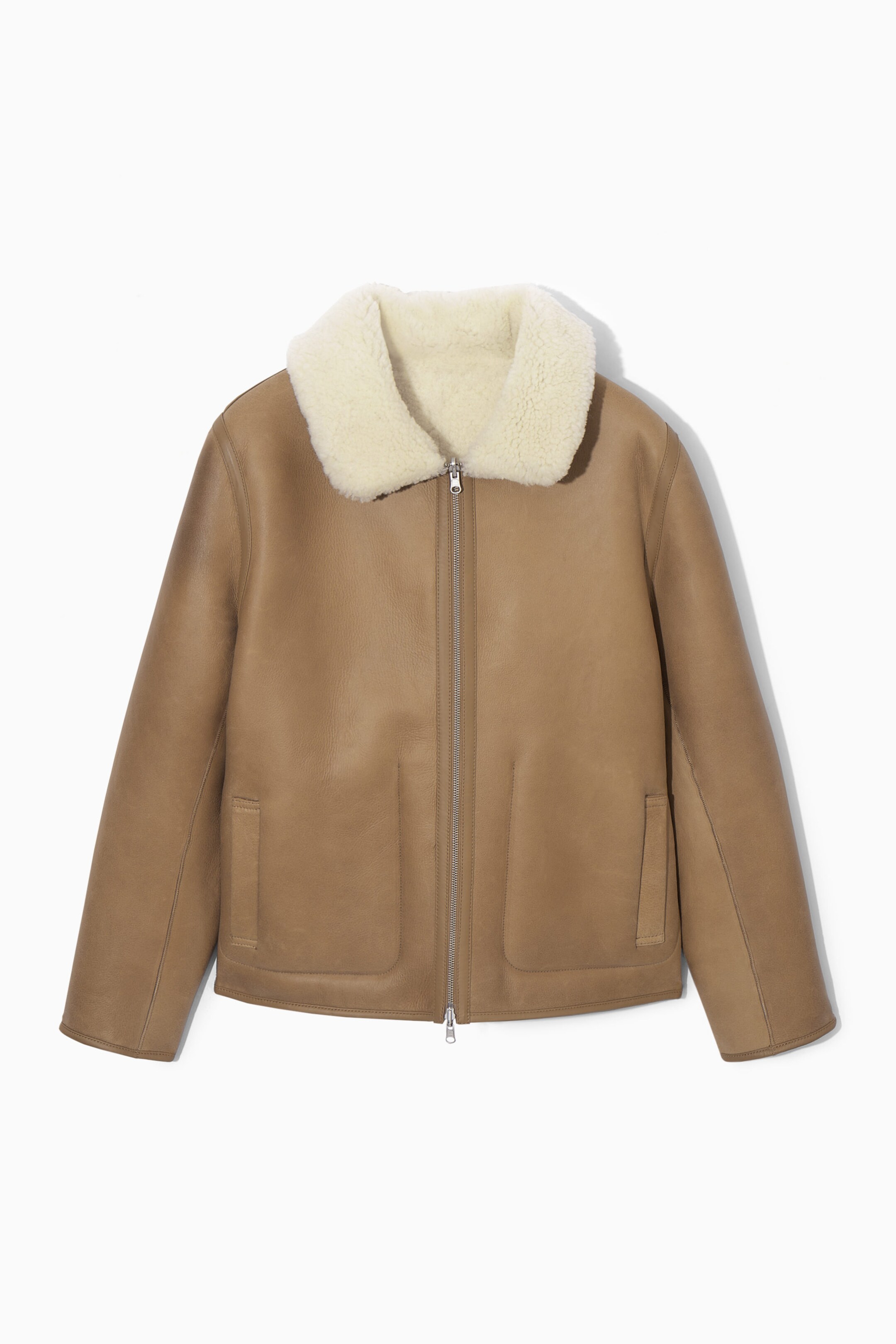 REVERSIBLE SHEARLING JACKET