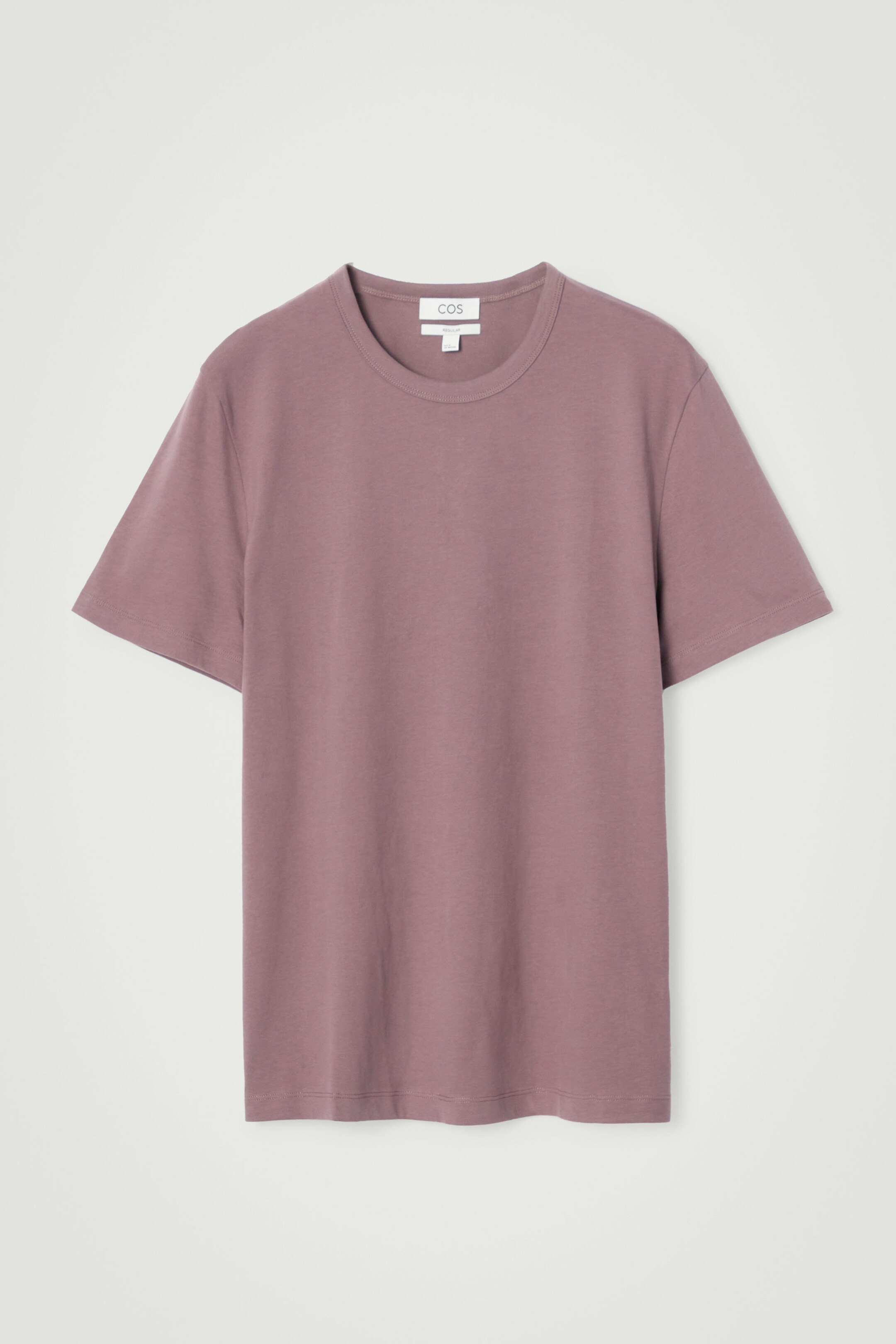 REGULAR LIGHTWEIGHT BRUSHED-COTTON T-SHIRT