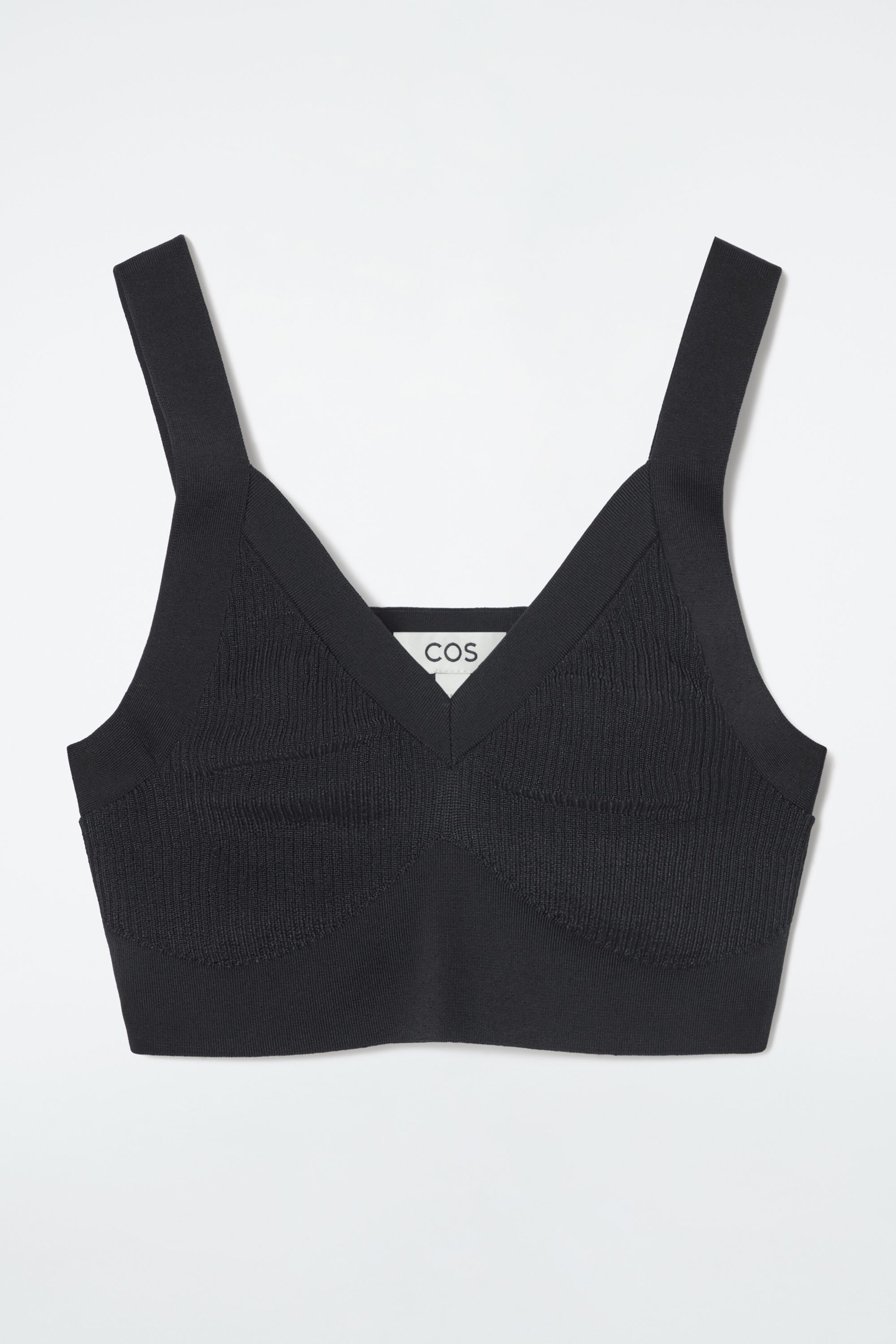 BRALETTE EN MAILLE CÔTELÉE