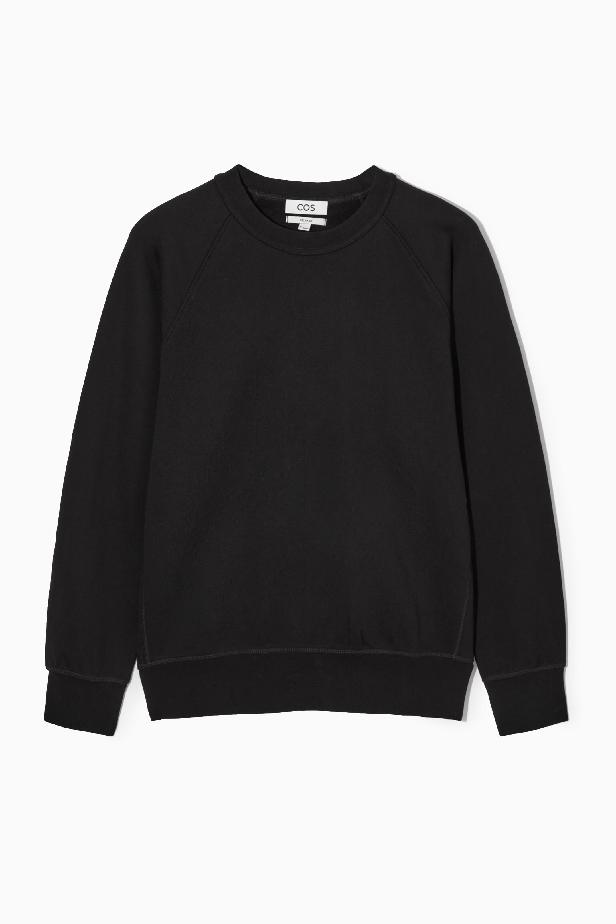 RELAXED-FIT RAGLAN-SLEEVE SWEATSHIRT