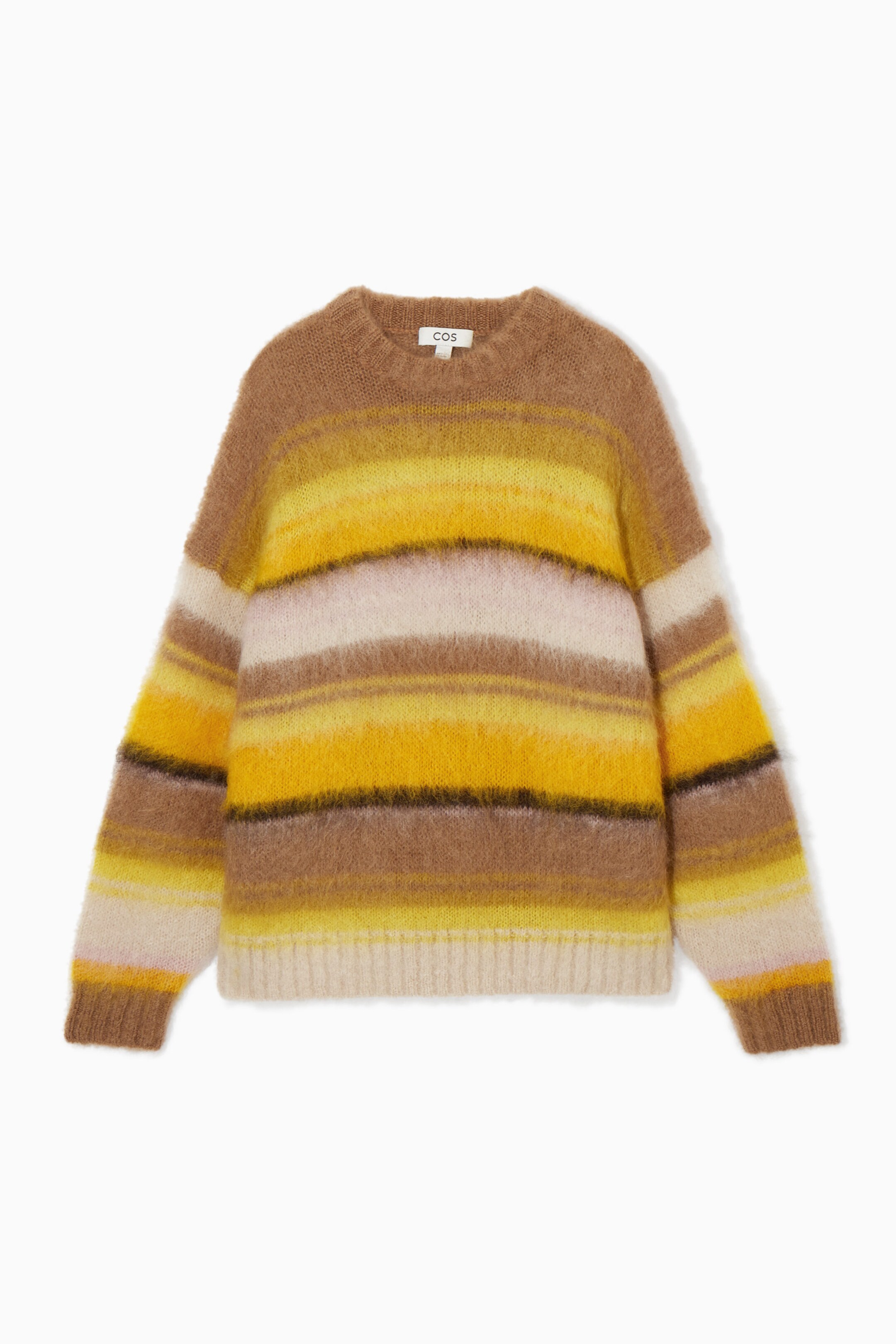 MOHAIR CREW-NECK JUMPER