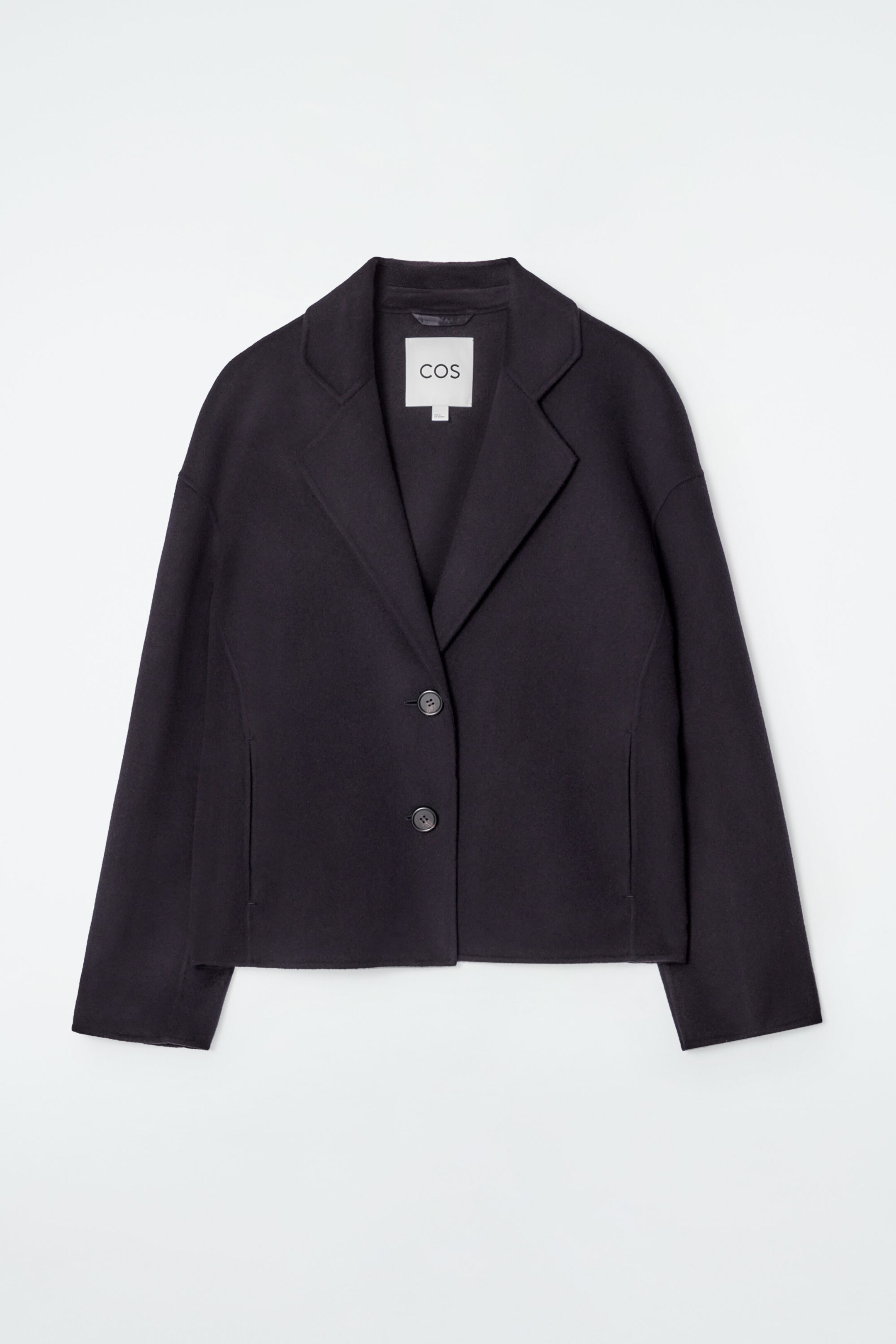 TAILORED DOUBLE-FACED WOOL JACKET