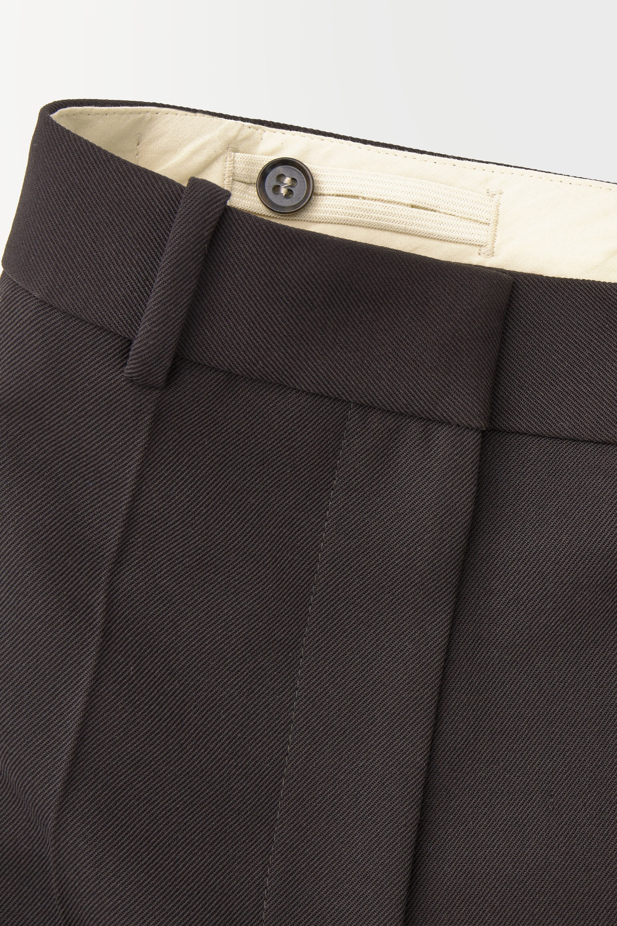 THE TUXEDO-STRIPE TROUSERS