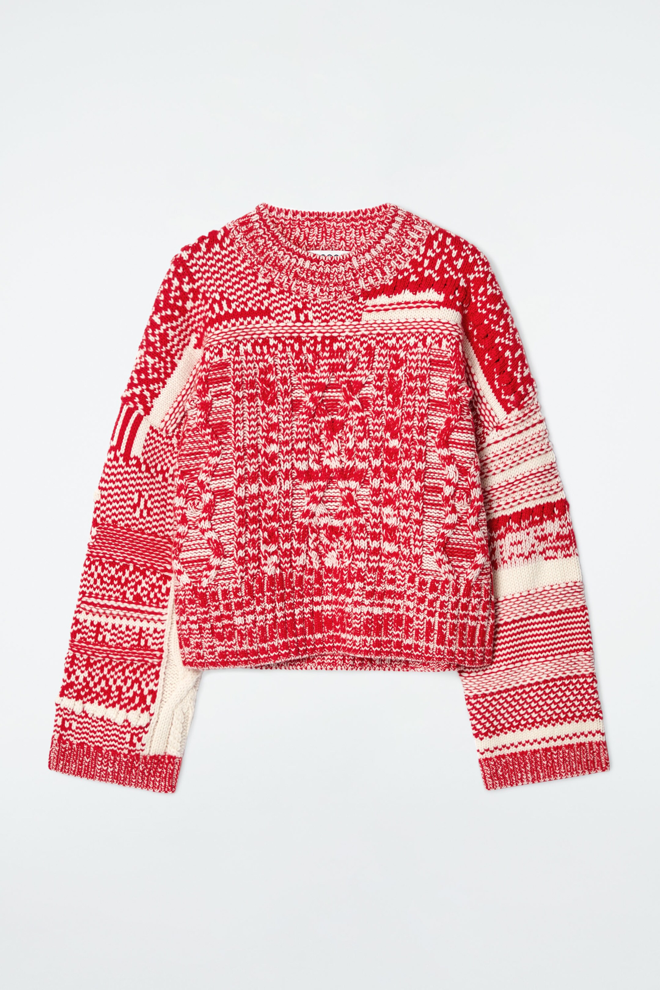 FAIR-ISLE-PULLOVER AUS WOLL-KASCHMIR-MIX