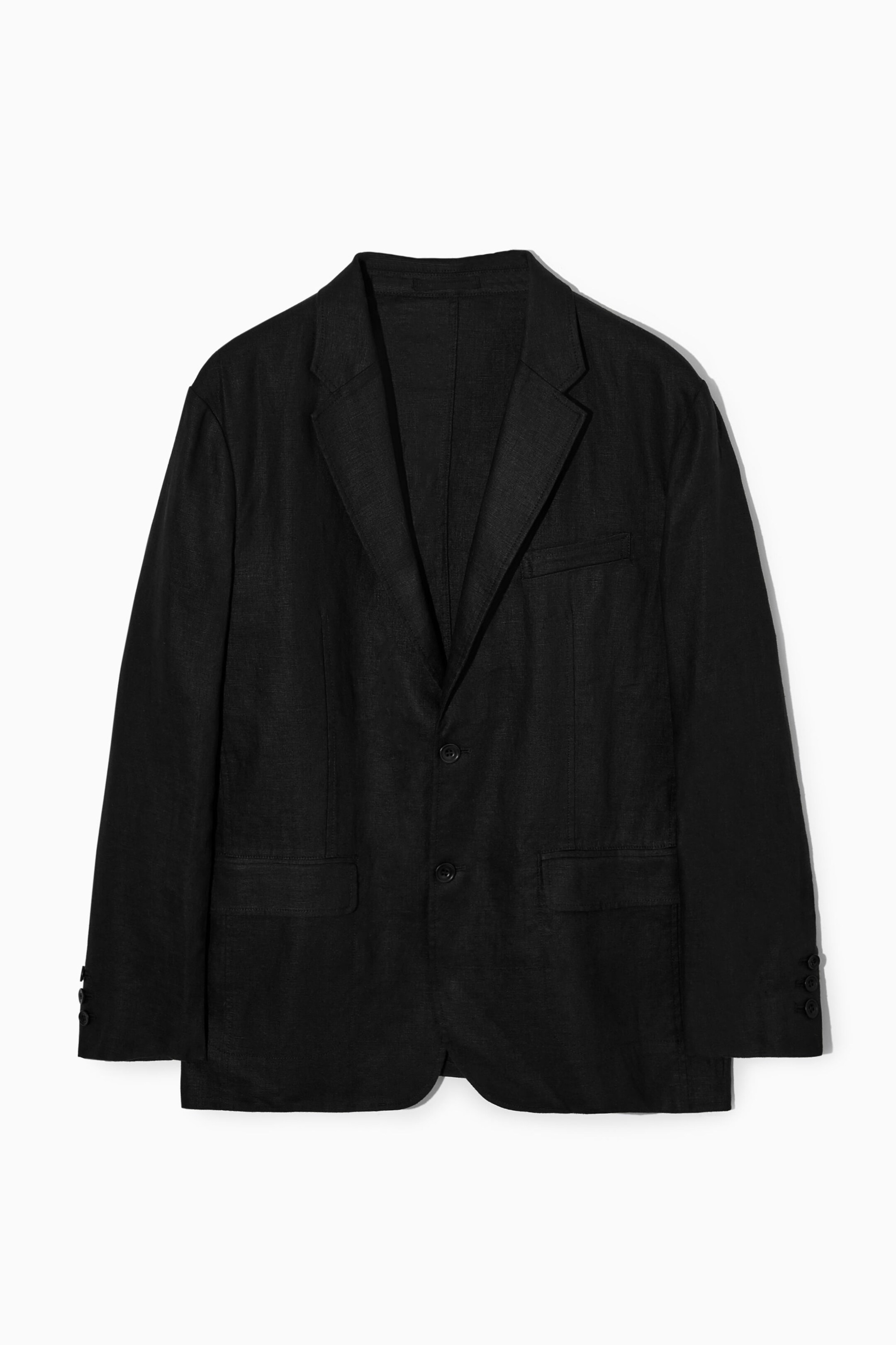 UNSTRUKTURIERTER BLAZER AUS LEINEN