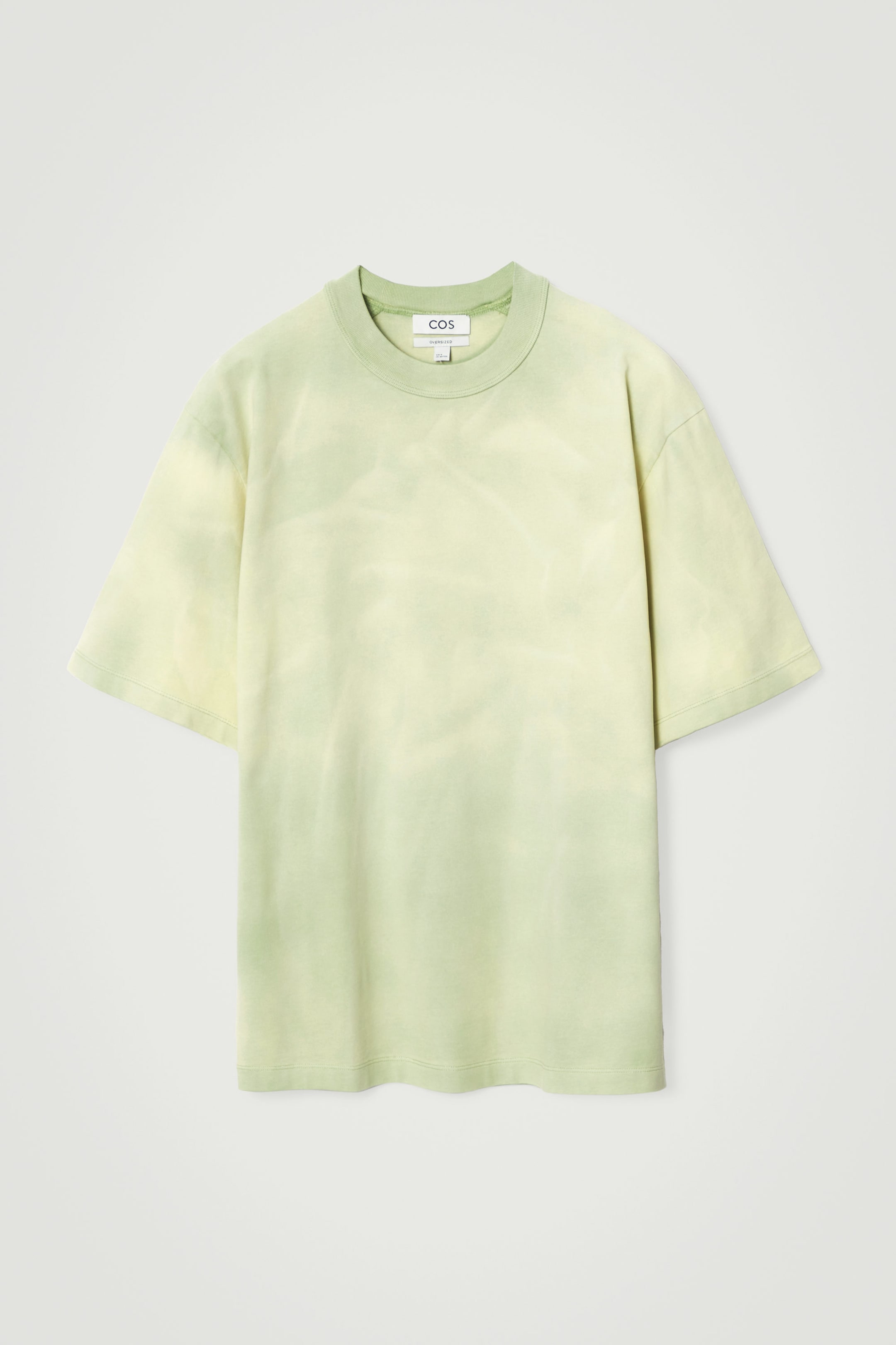 OVERSIZED ACID-WASH COTTON T-SHIRT