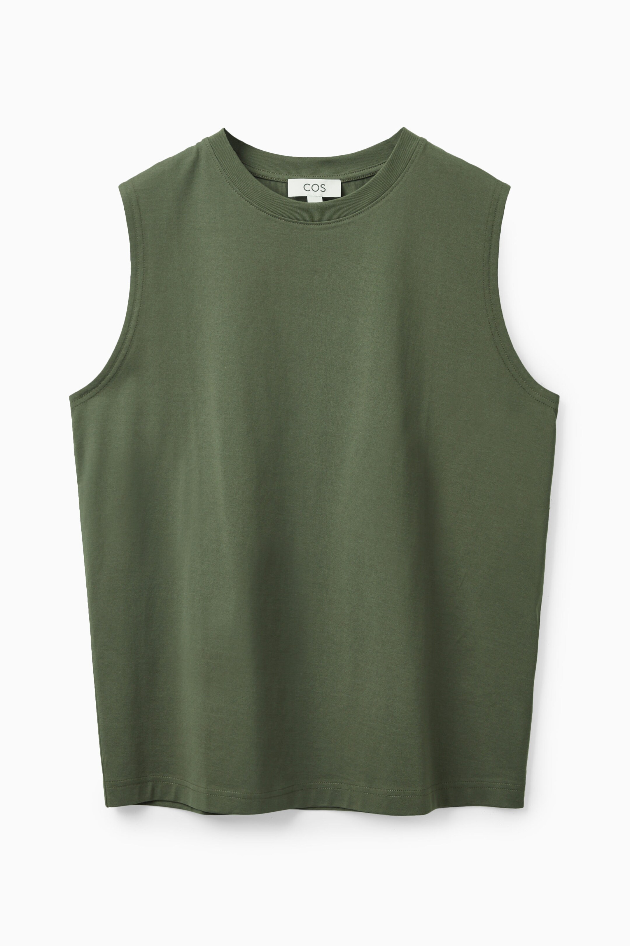 REGULAR-FIT SLEEVELESS TOP