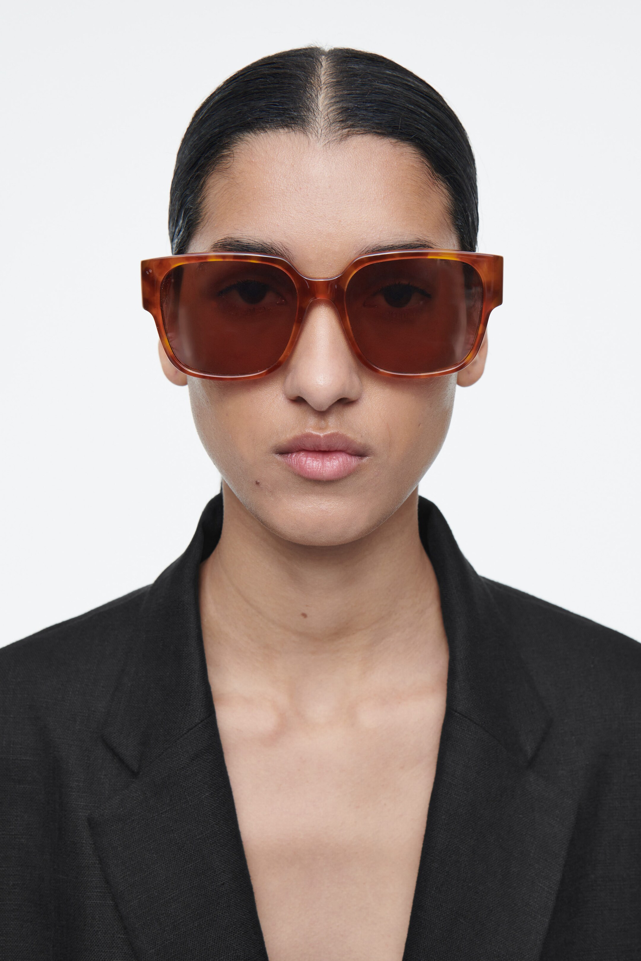 ECKIGE OVERSIZED-SONNENBRILLE