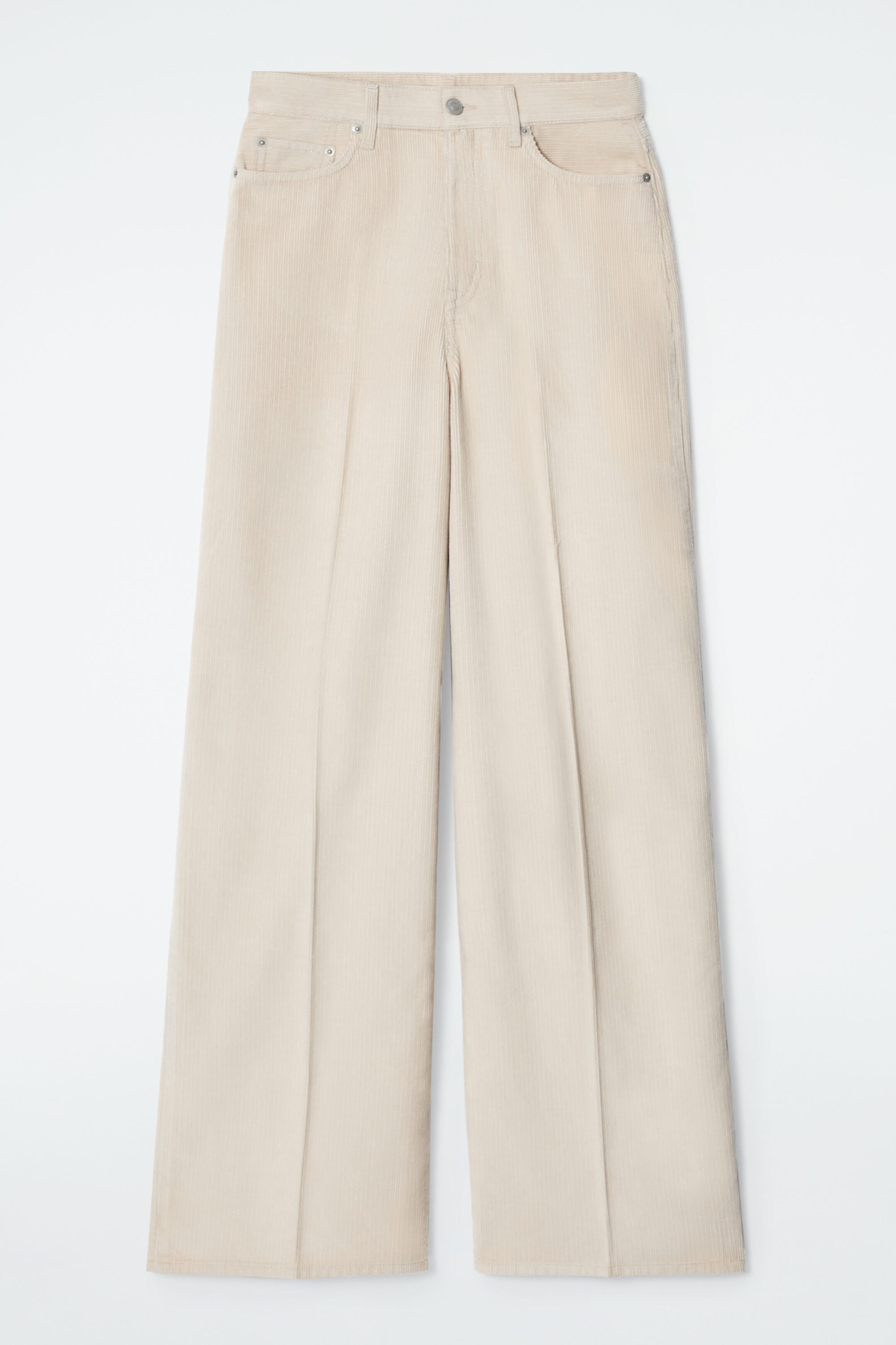 TIDE CORDUROY WIDE-LEG JEANS