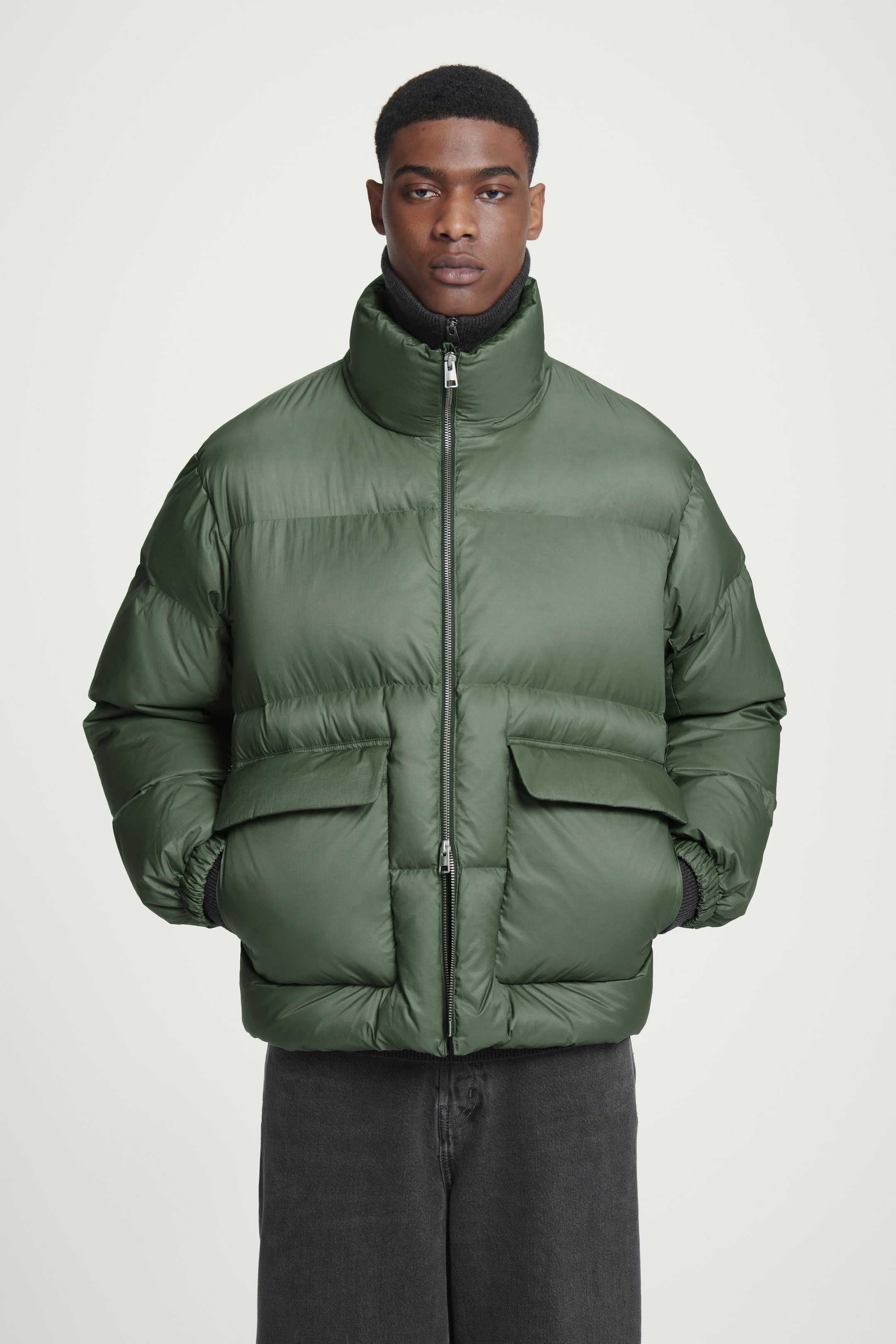 DOWN-FILLED PUFFER JACKET