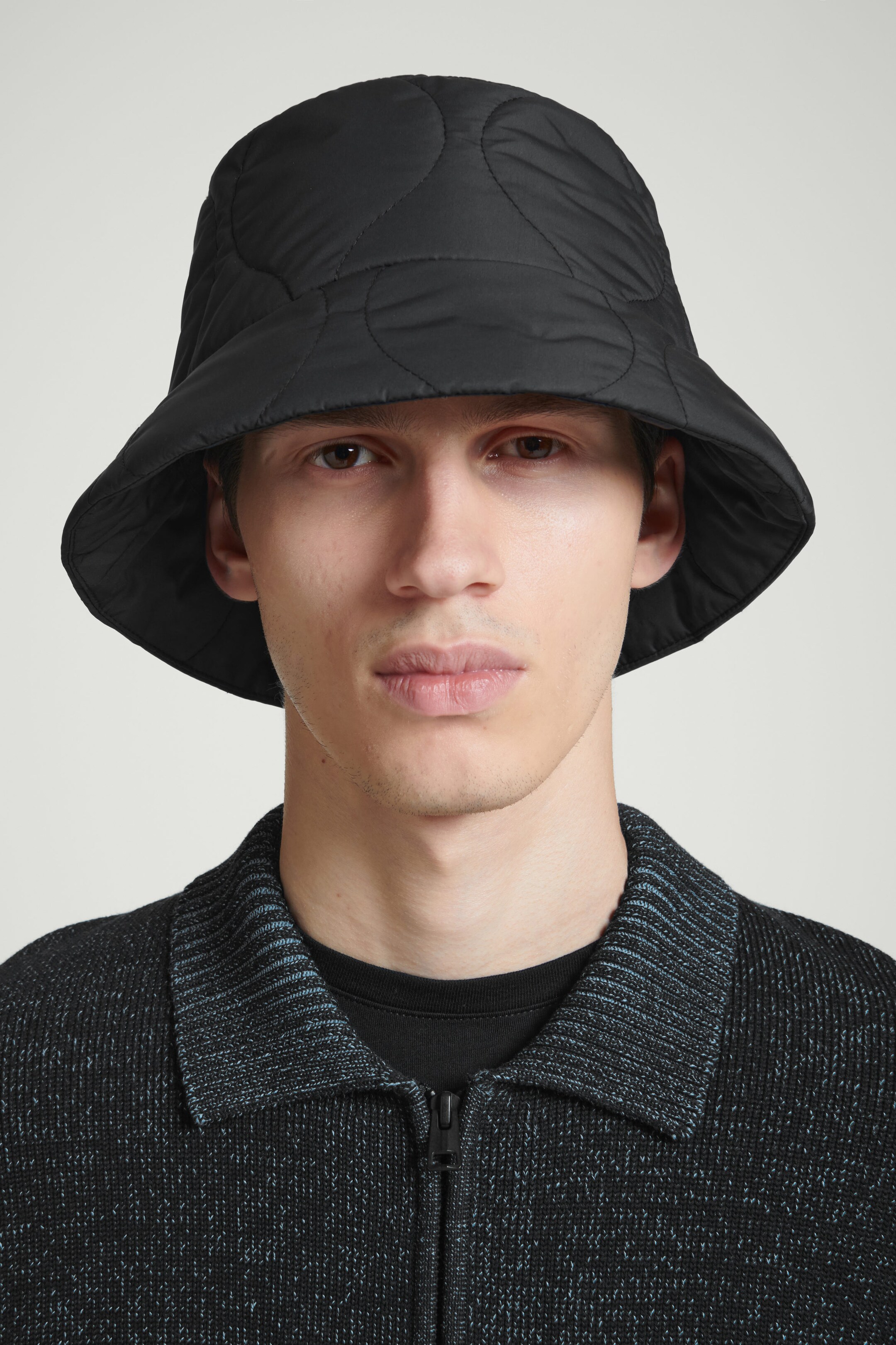 QUILTED BUCKET HAT