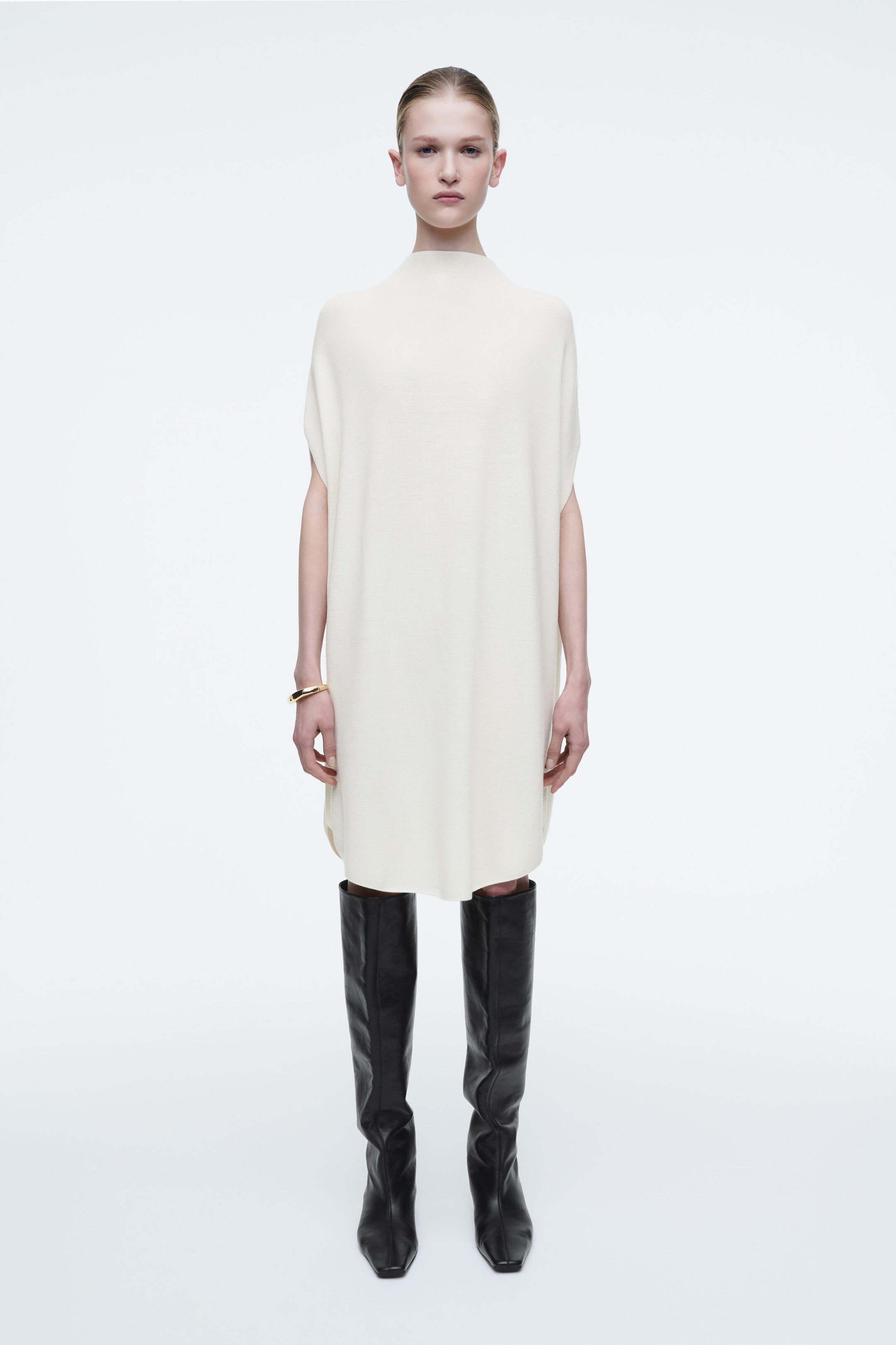 COCOONING WOOL DRESS