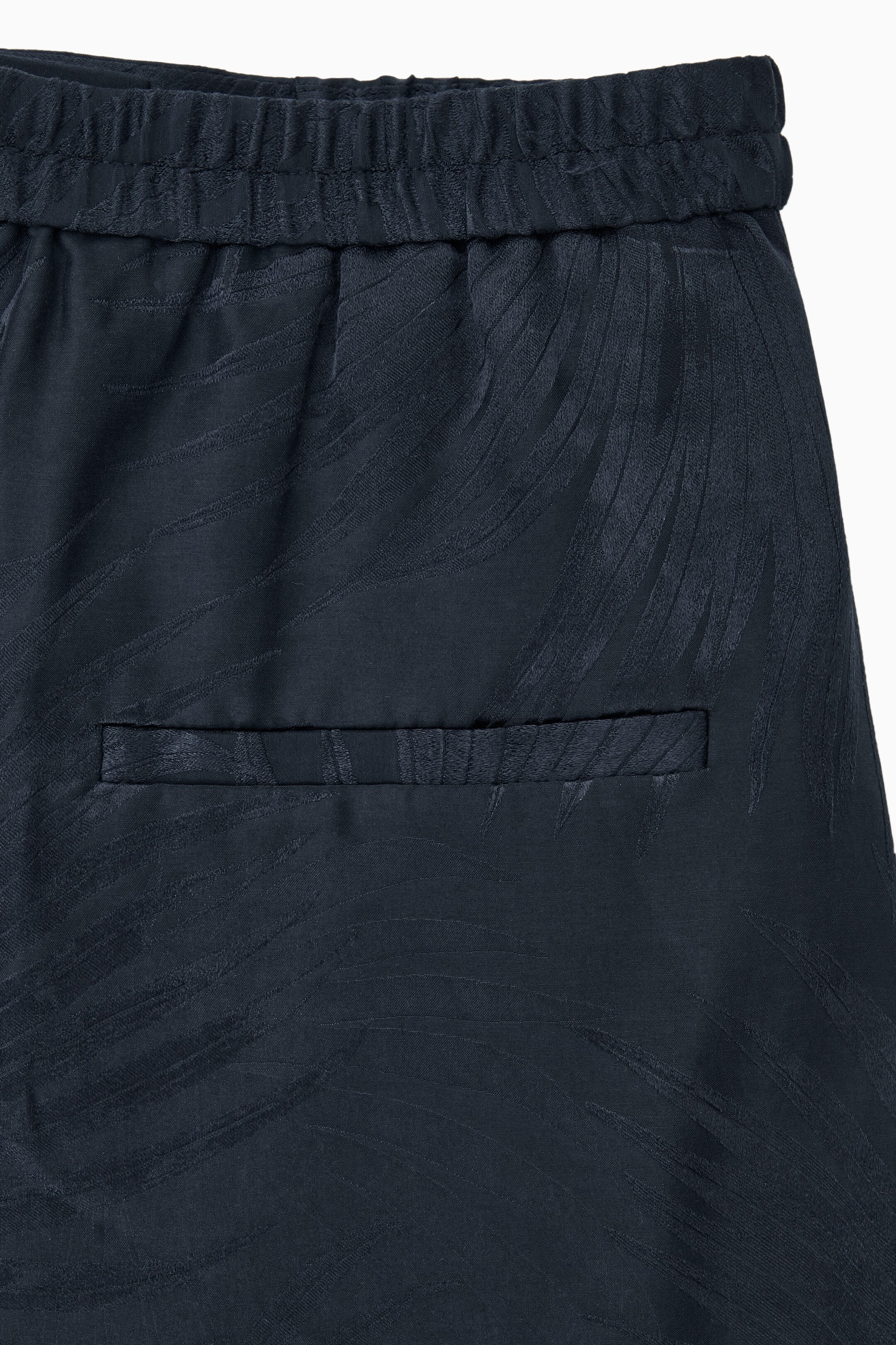 SILK-BLEND JACQUARD SHORTS