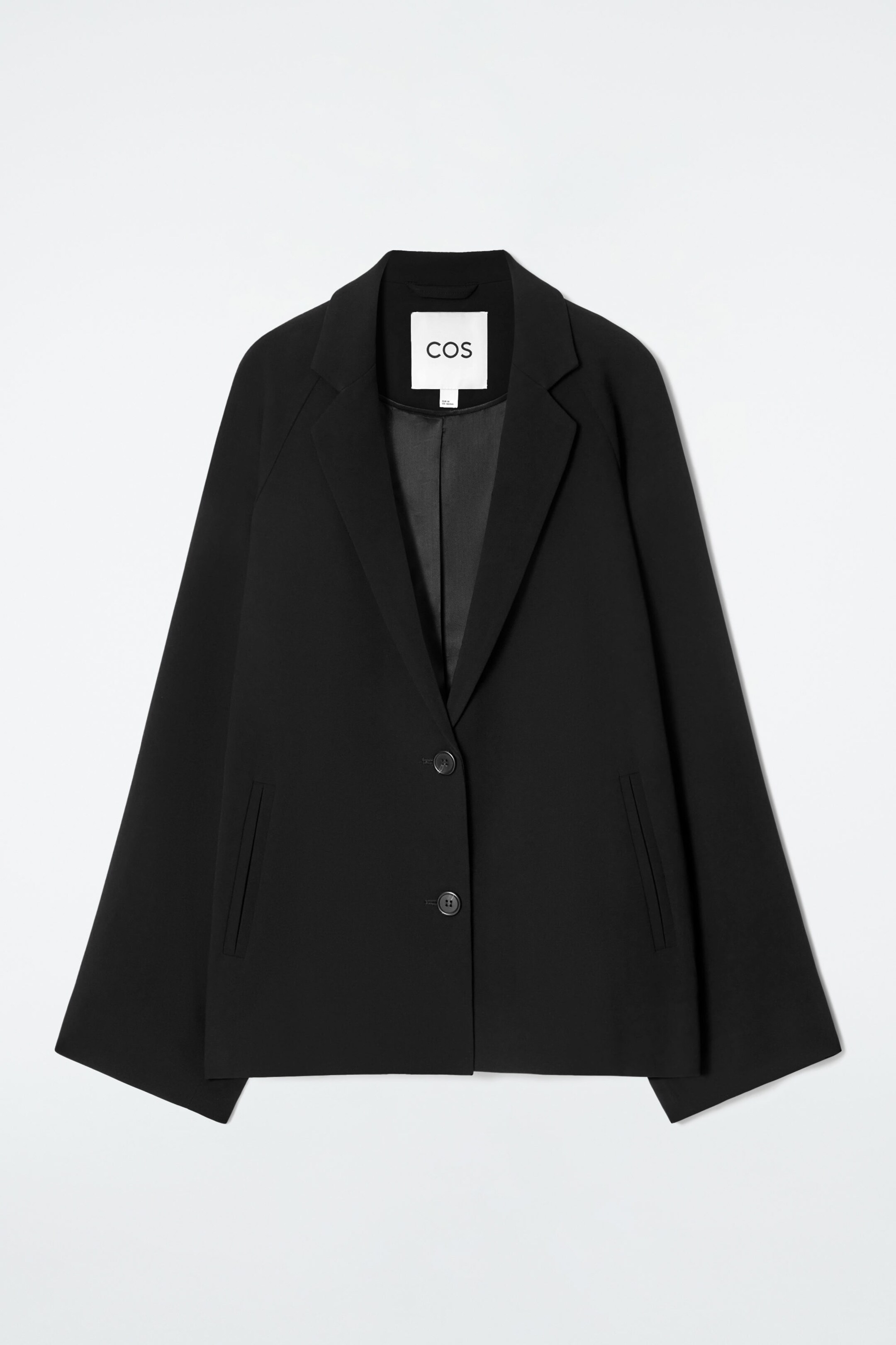 OVERSIZED FLUID SINGLE-BREASTED BLAZER