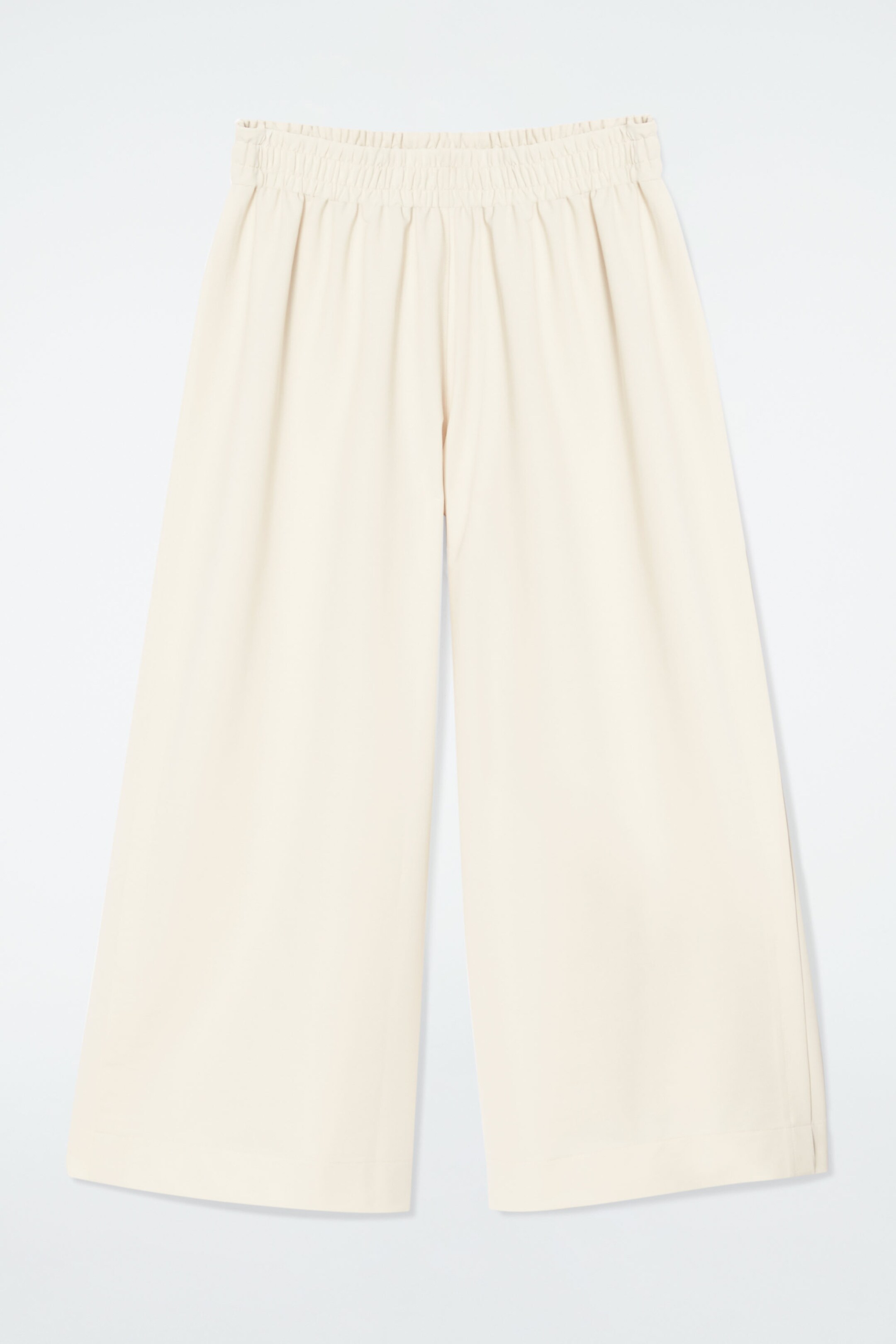 JUPE-CULOTTE TAILLE ÉLASTIQUÉE EN COTON