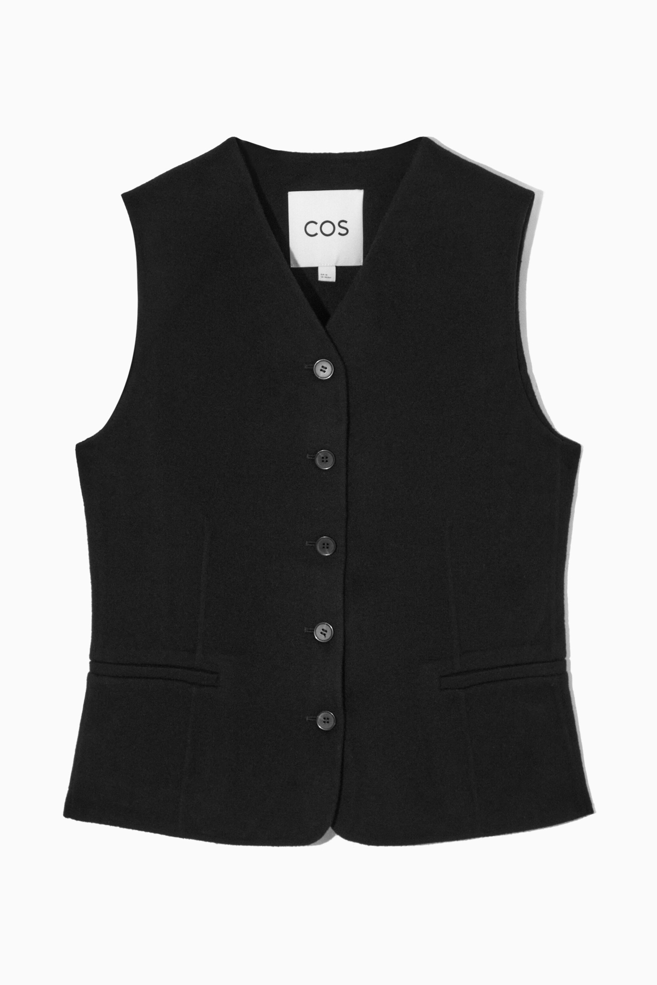 DOUBLE-FACED WOOL WAISTCOAT